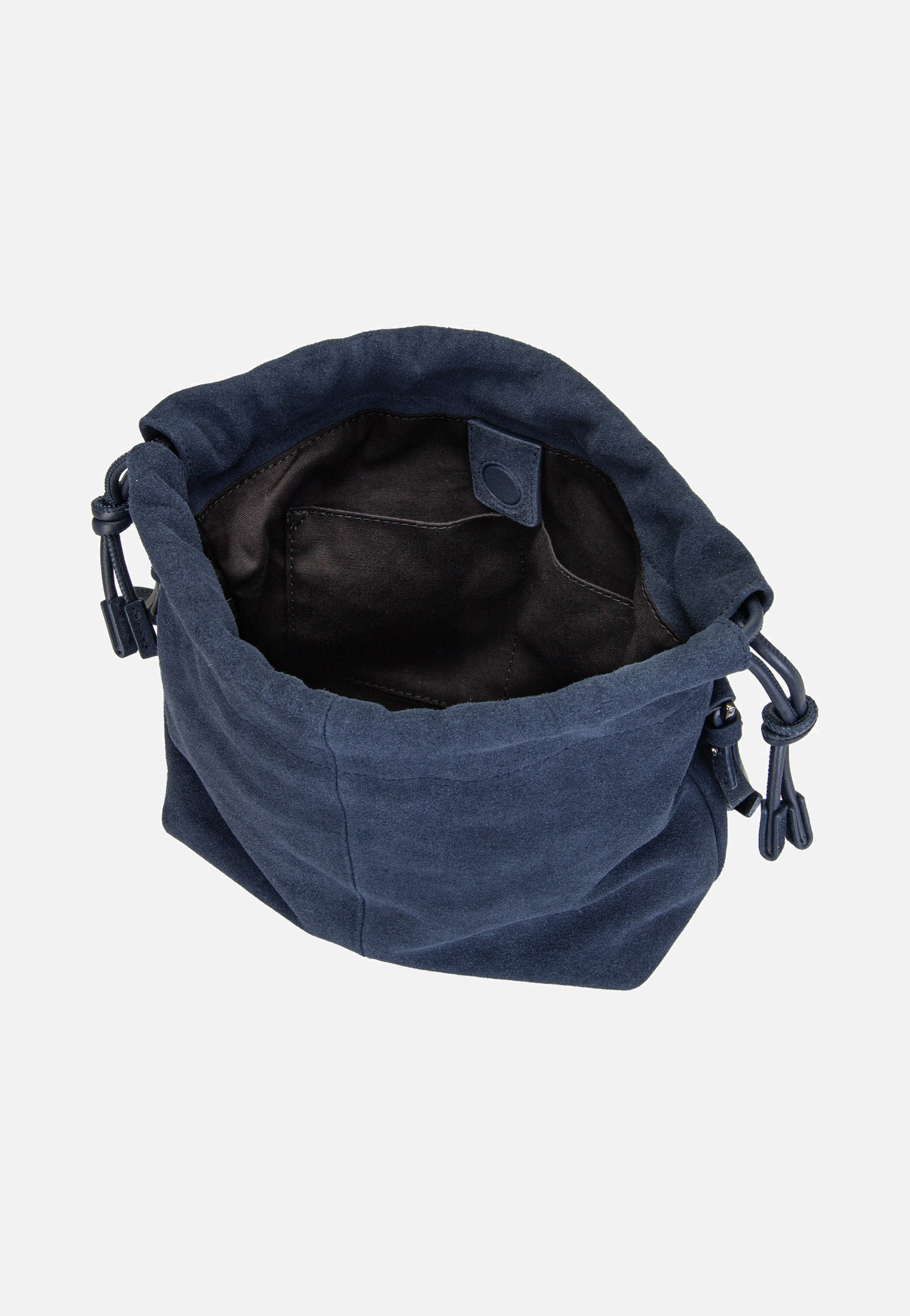 Liebeskind Berlin Lya II Hobo S Hydro Suede Peacoat Bucket Bag