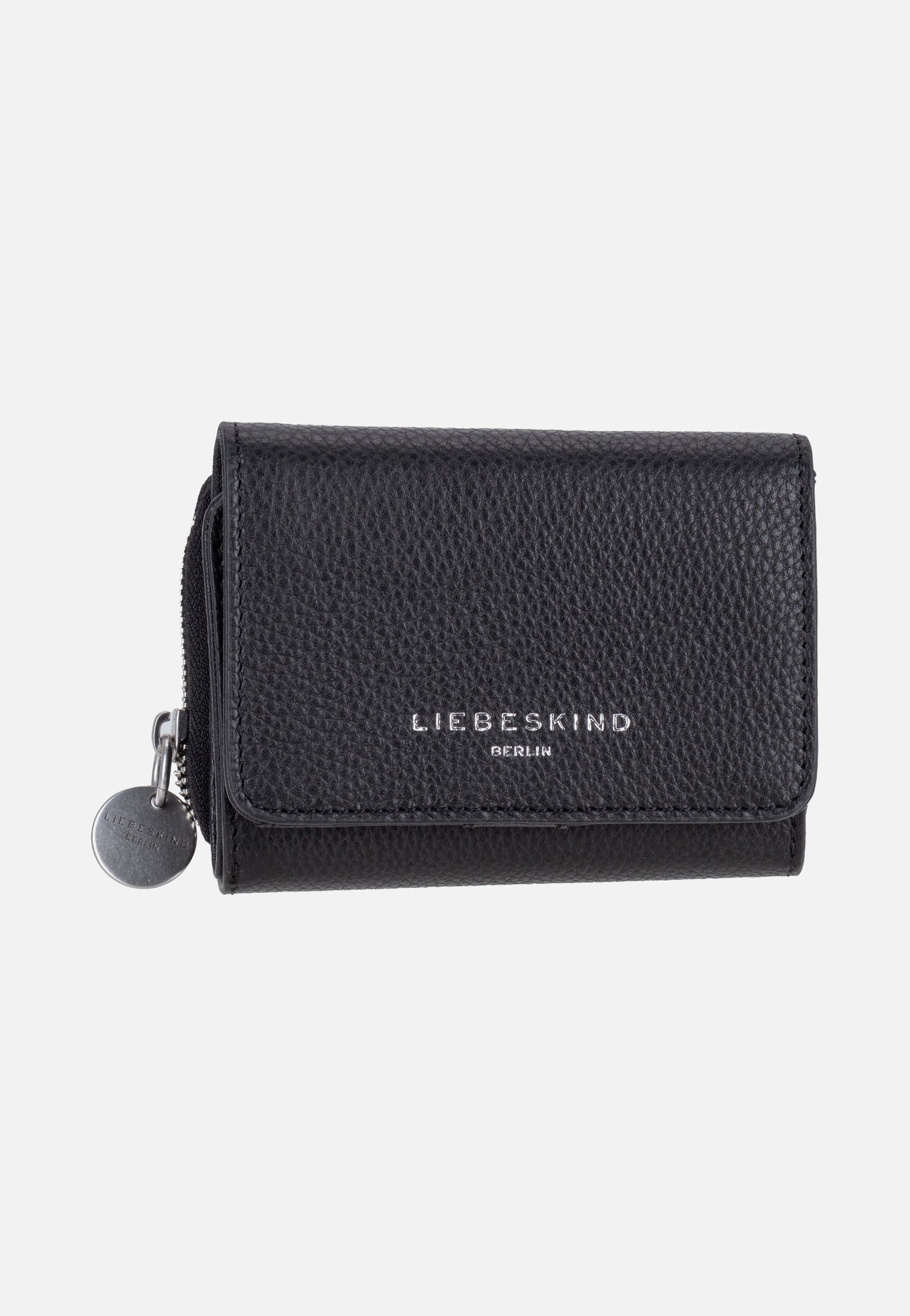 Liebeskind Berlin Lya II Pablita Small Pebble Black Wallet
