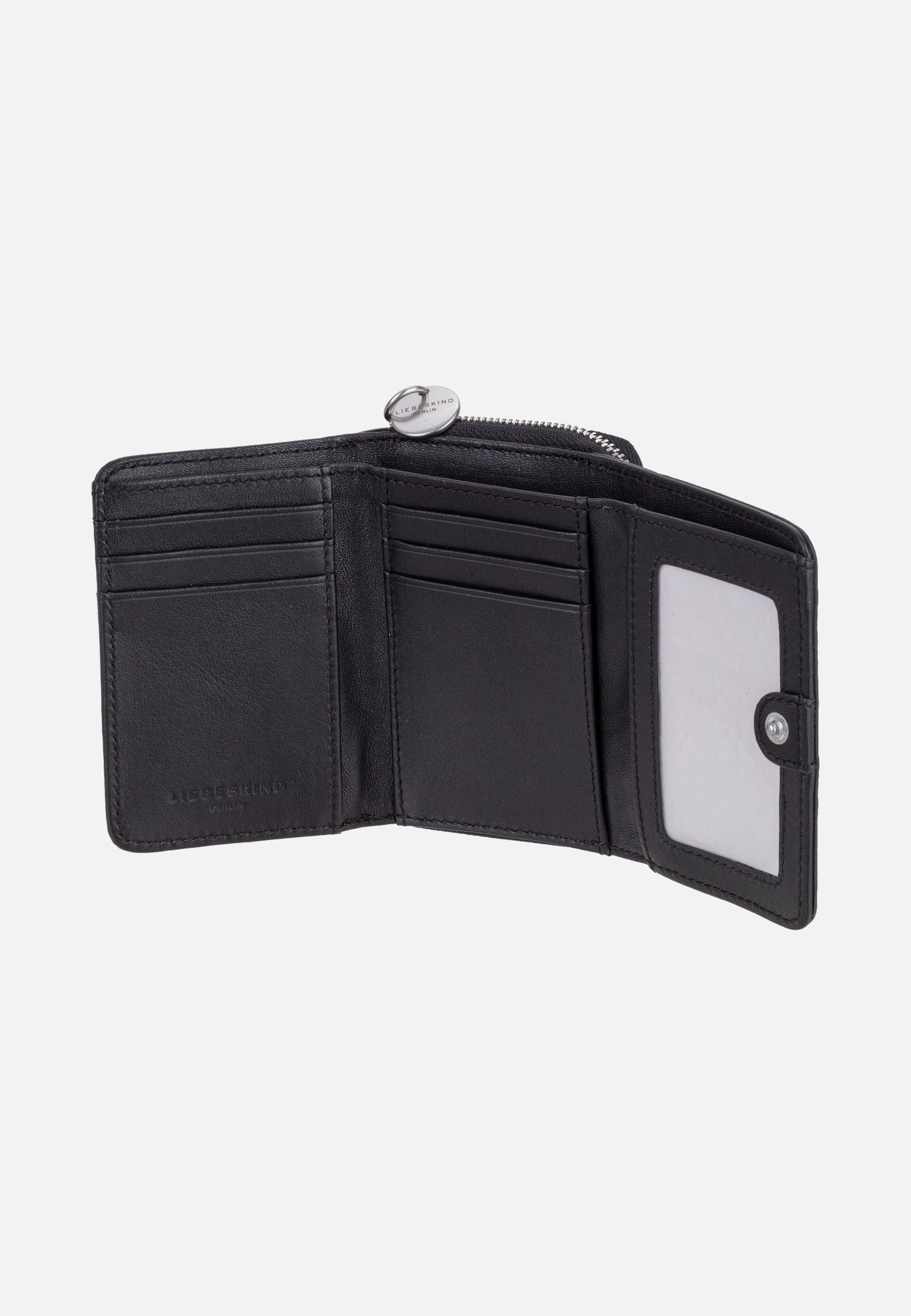 Liebeskind Berlin Lya II Pablita Small Pebble Black Wallet