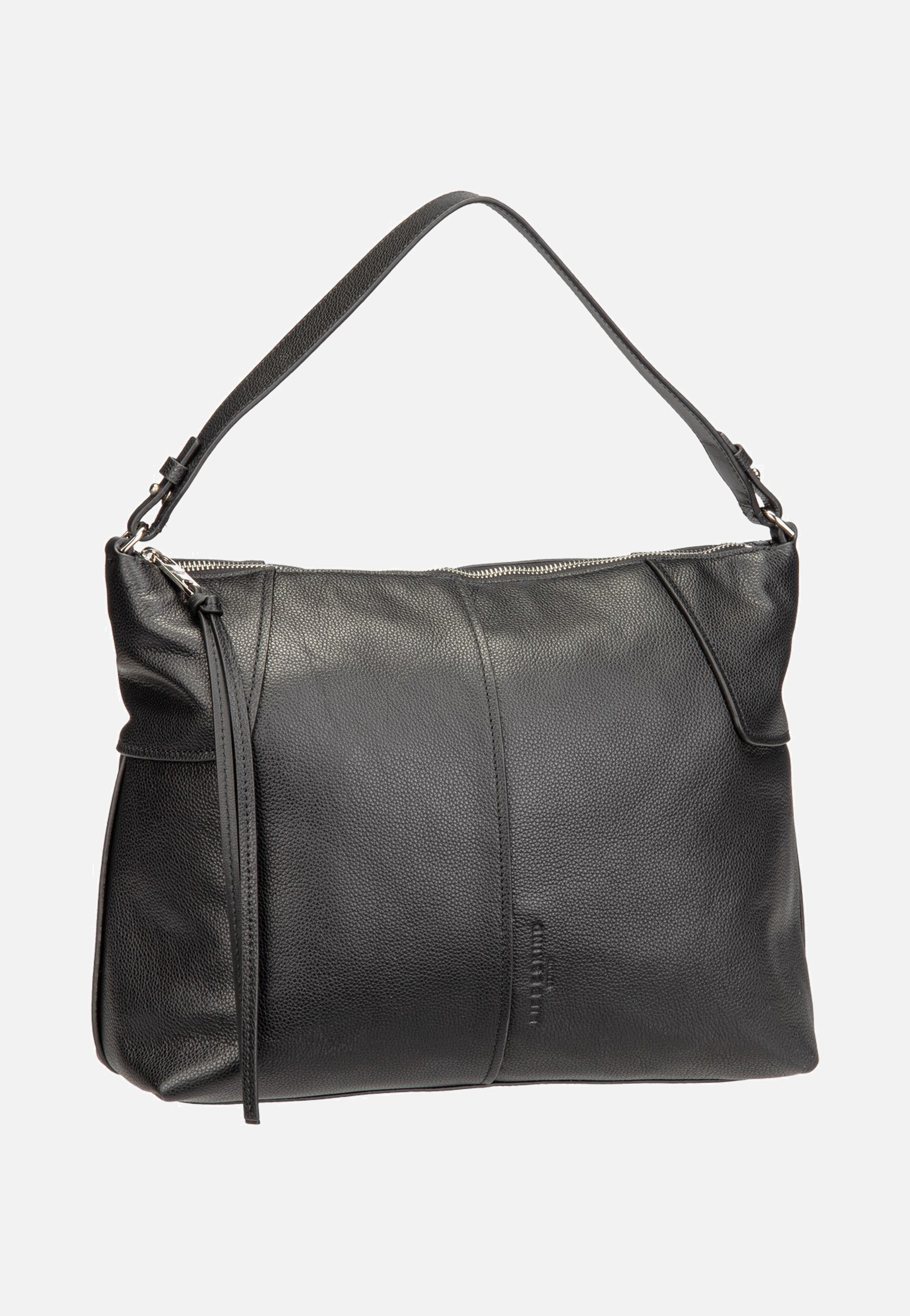 Liebeskind Berlin Mila Hobo M Small Pebble Black Hobo Bag