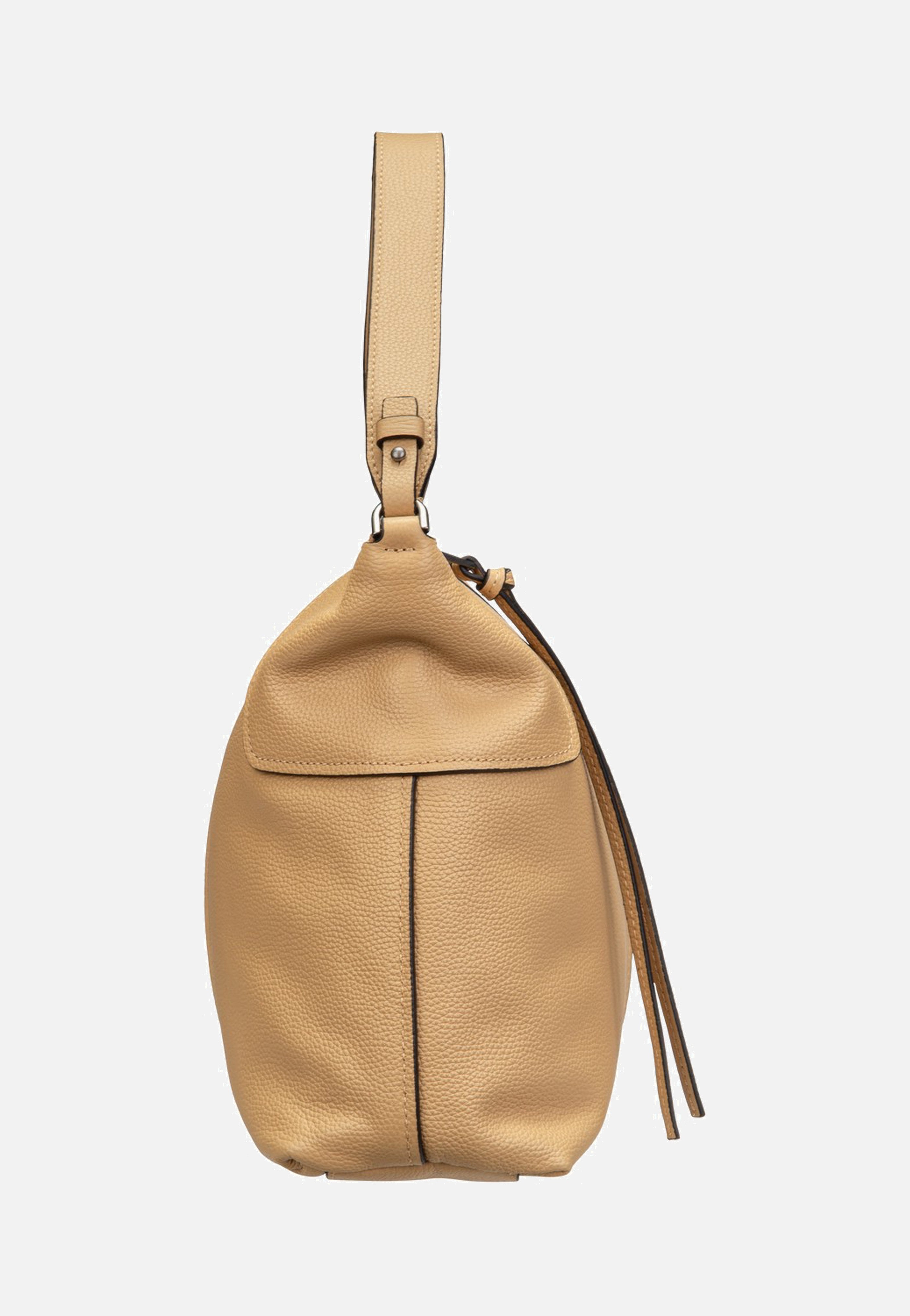 Liebeskind Berlin Mila Hobo M Small Pebble Light Tan Hobo Bag