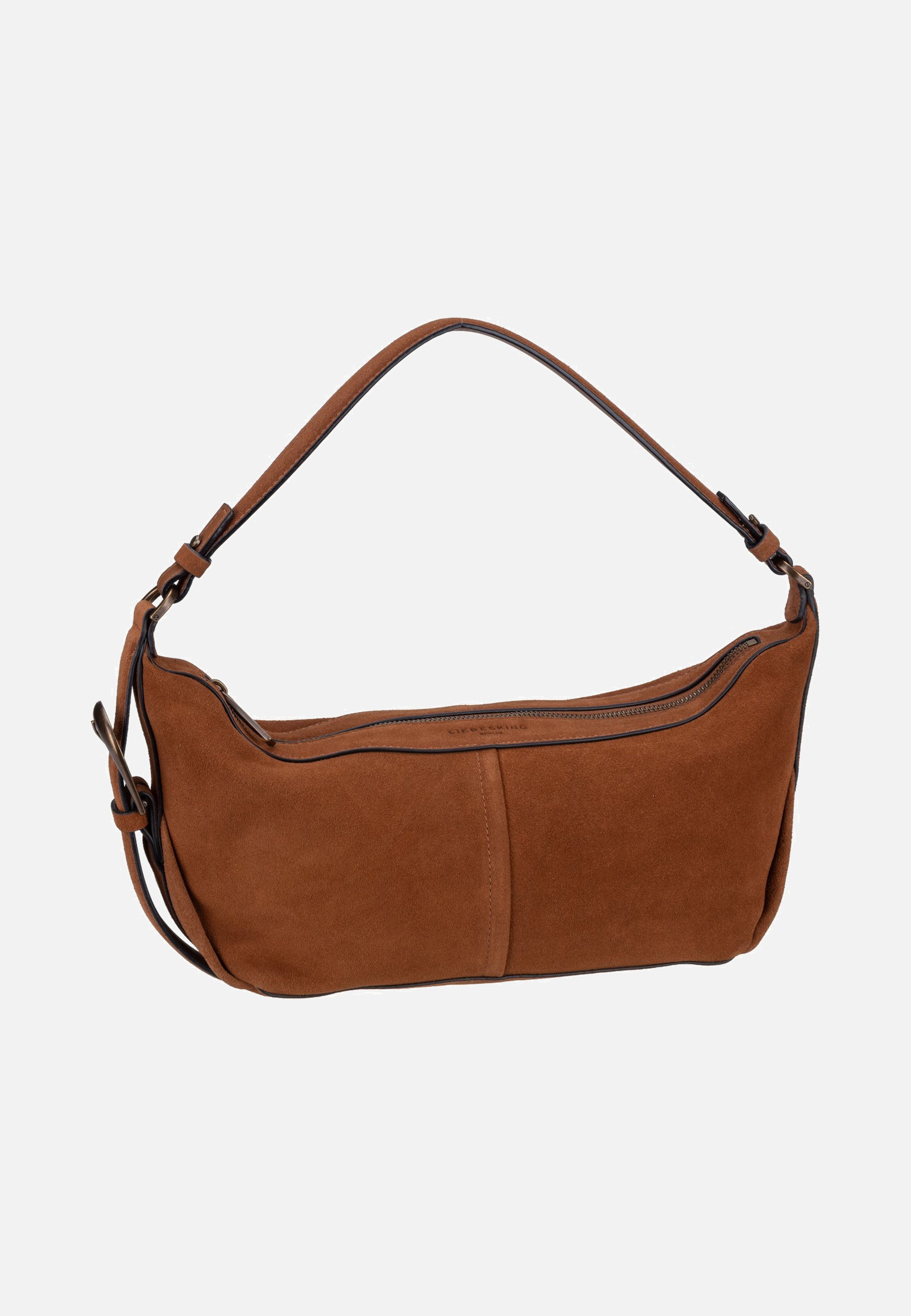 Liebeskind Berlin Paris II Hobo S Hydro Suede Brown Hobo Bag