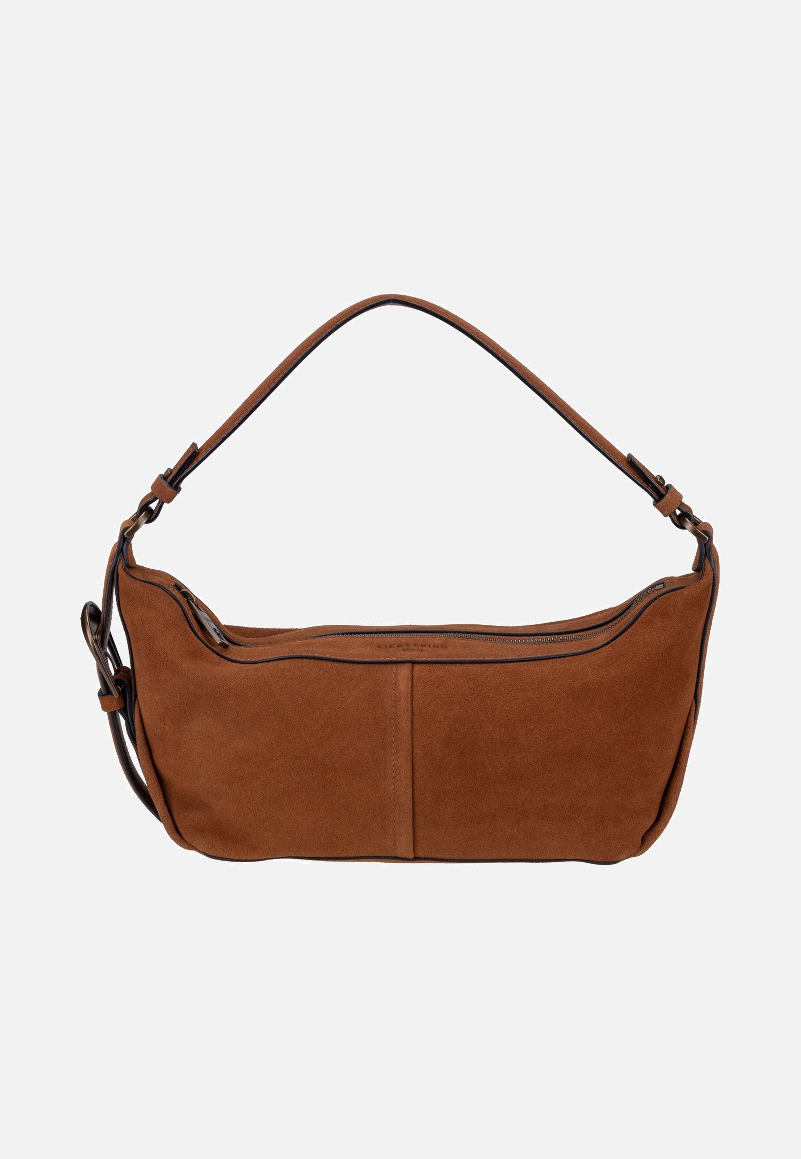 Liebeskind Berlin Paris II Hobo S Hydro Suede Brown Hobo Bag