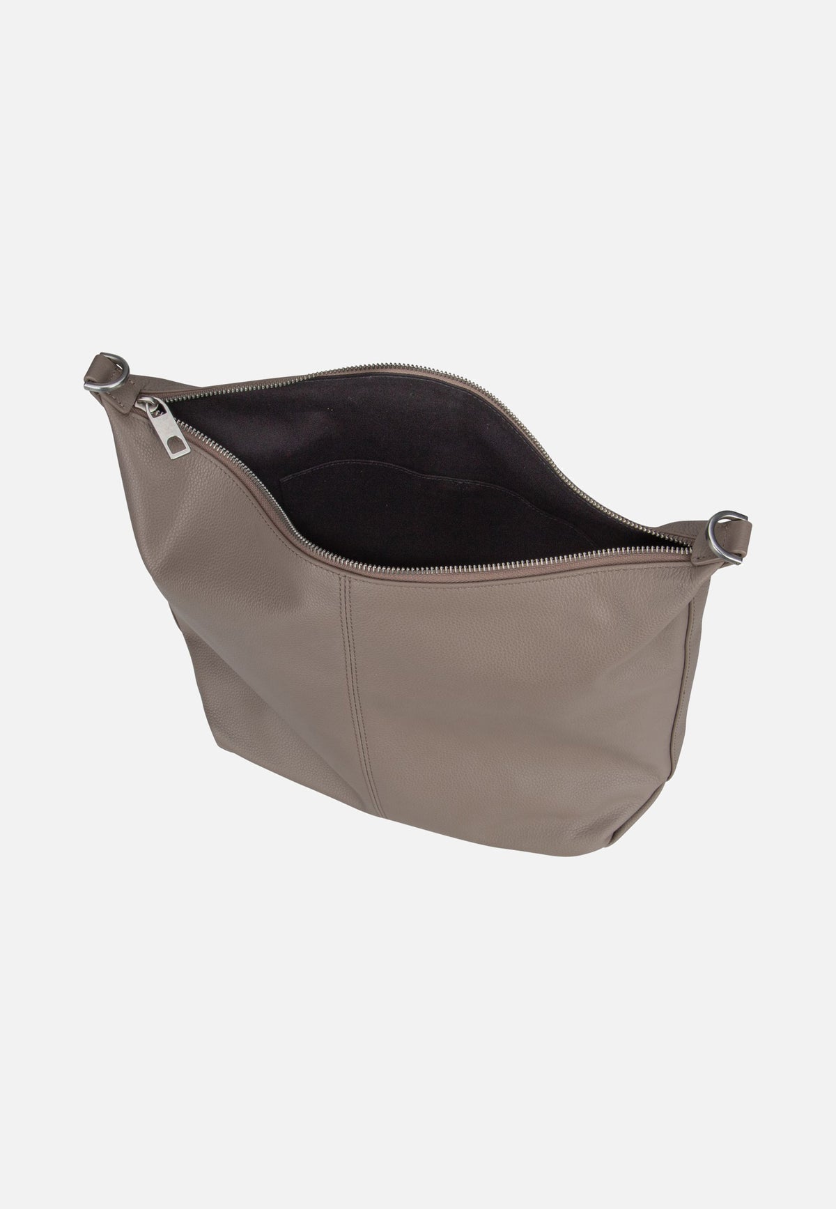 Liebeskind Berlin Paris M Small Pebble Neutral Grey Hobo Bag