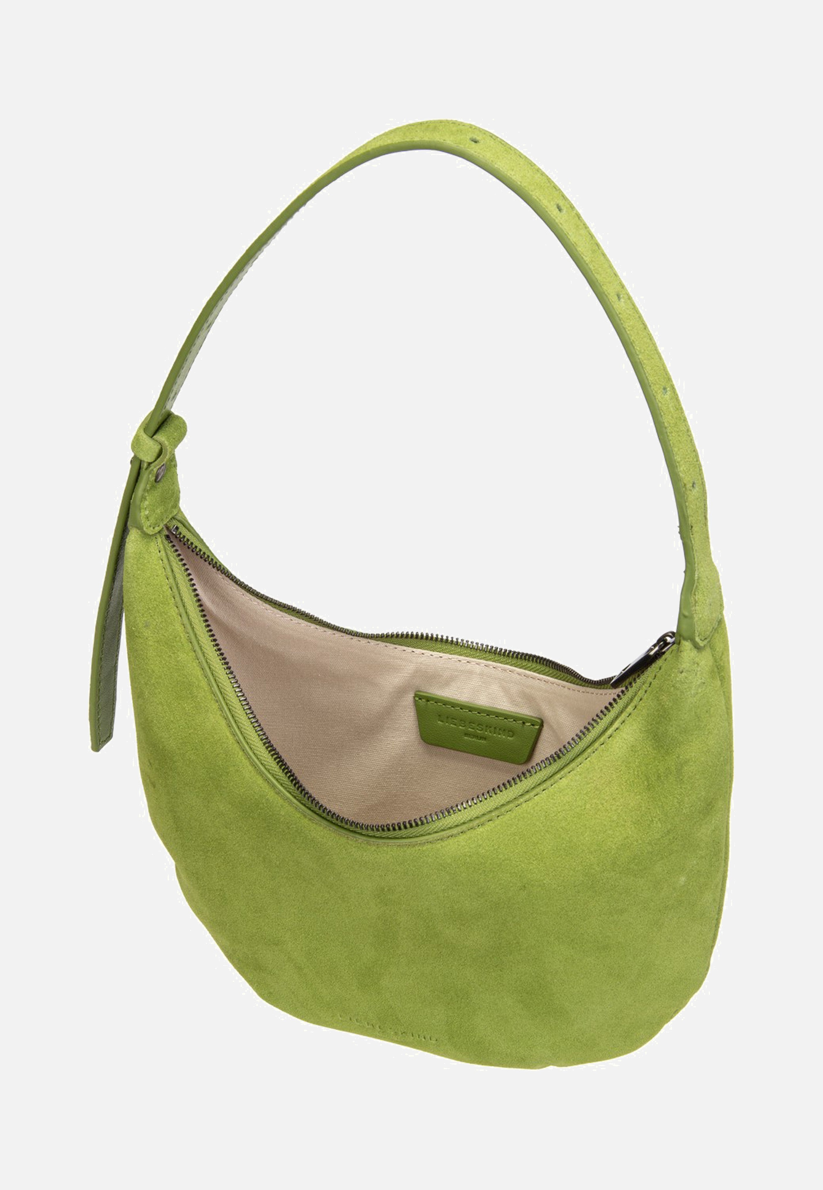 Liebeskind Berlin Ryker Hobo XS Hydro Suede Fresh Green Hobo Bag