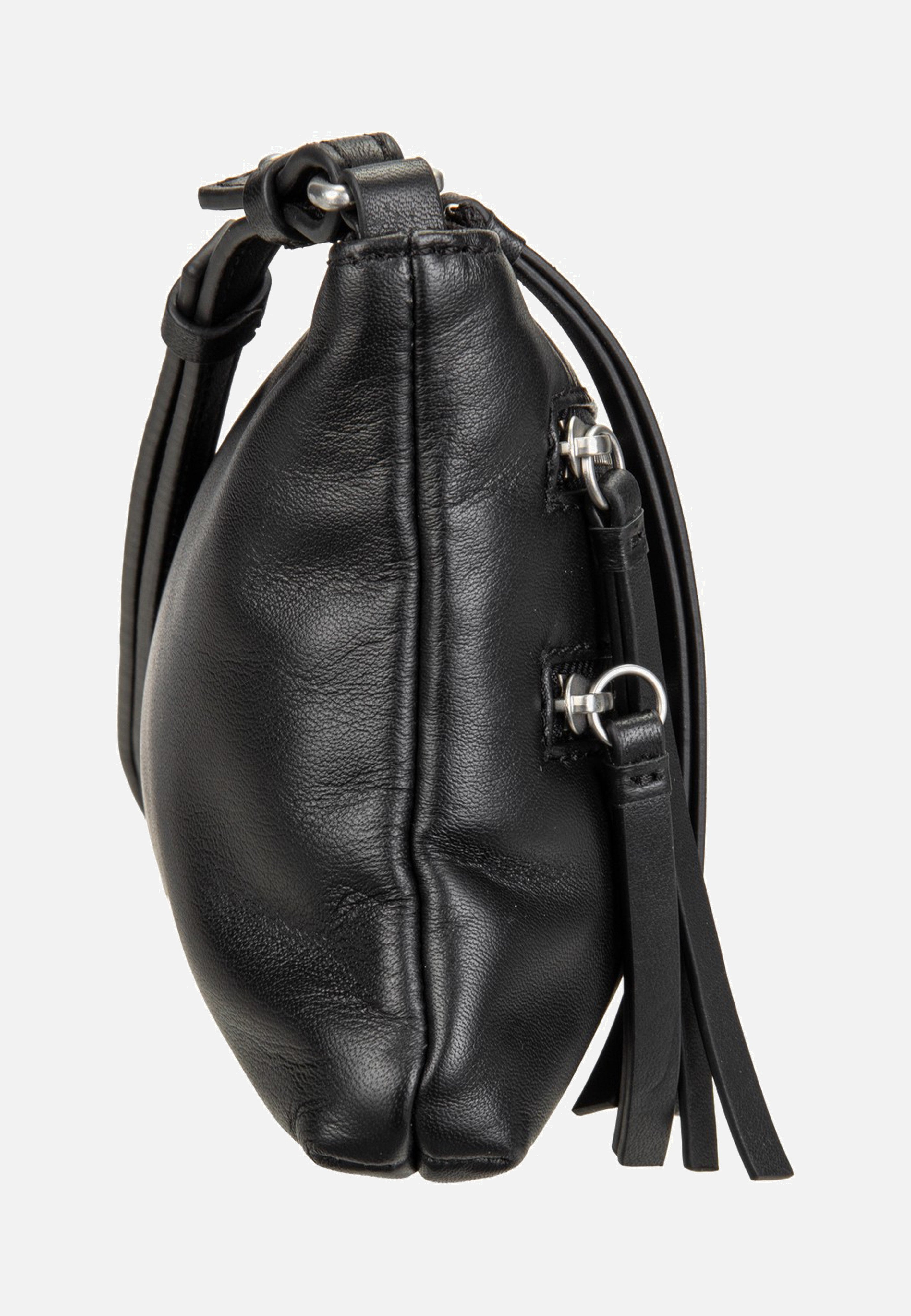 Liebeskind Berlin Zena S Single Indian Sheep Black Crossbody Bag
