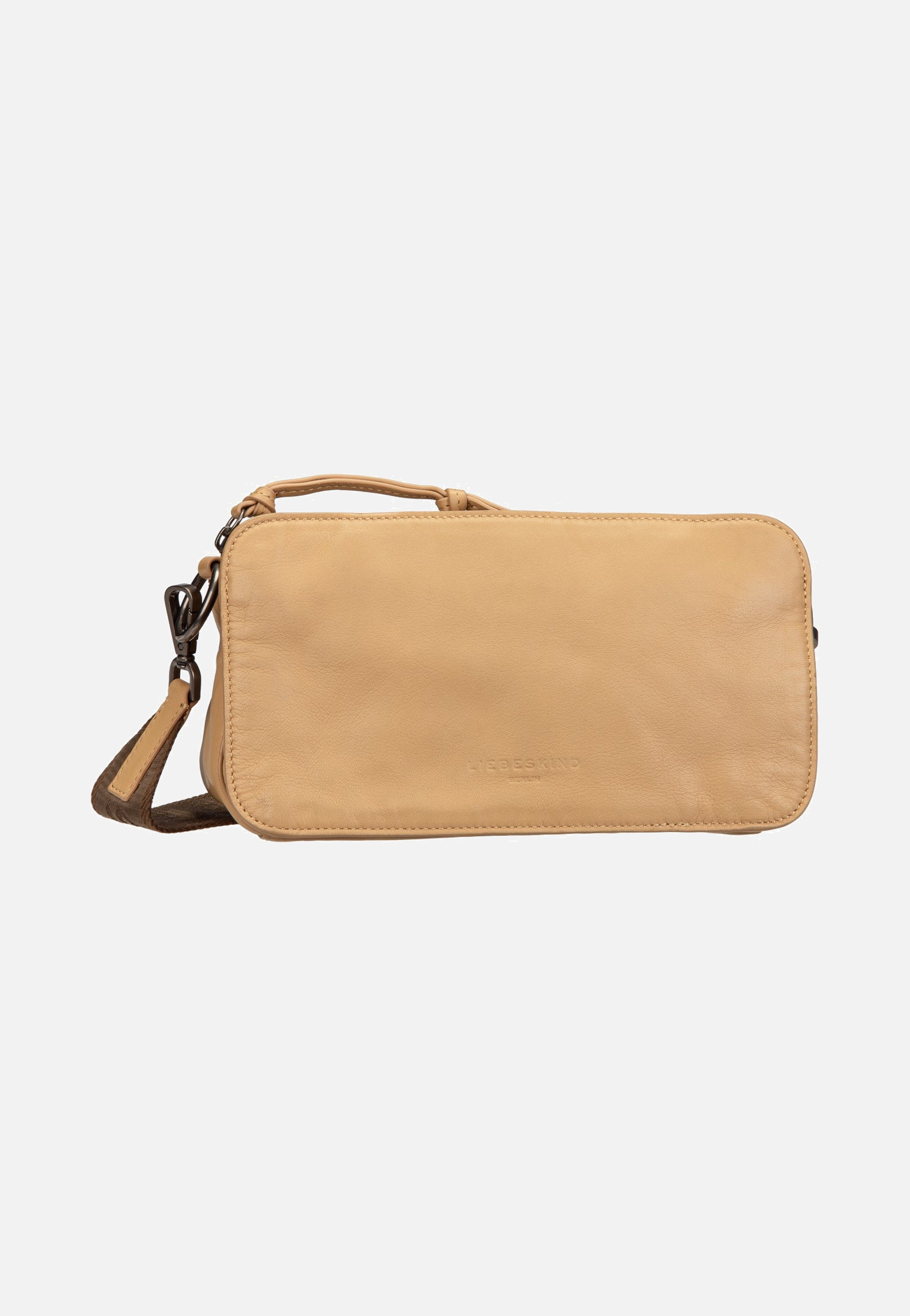 Liebeskind Berlin Clarice Crossbody M Sheep Natural Light Tan Umhängetasche