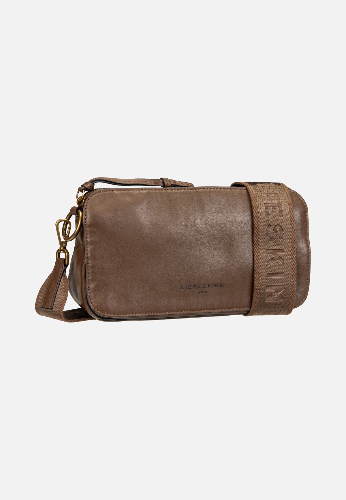 Liebeskind Berlin Clarice Crossbody M Sheep Natural Safari Umhängetasche