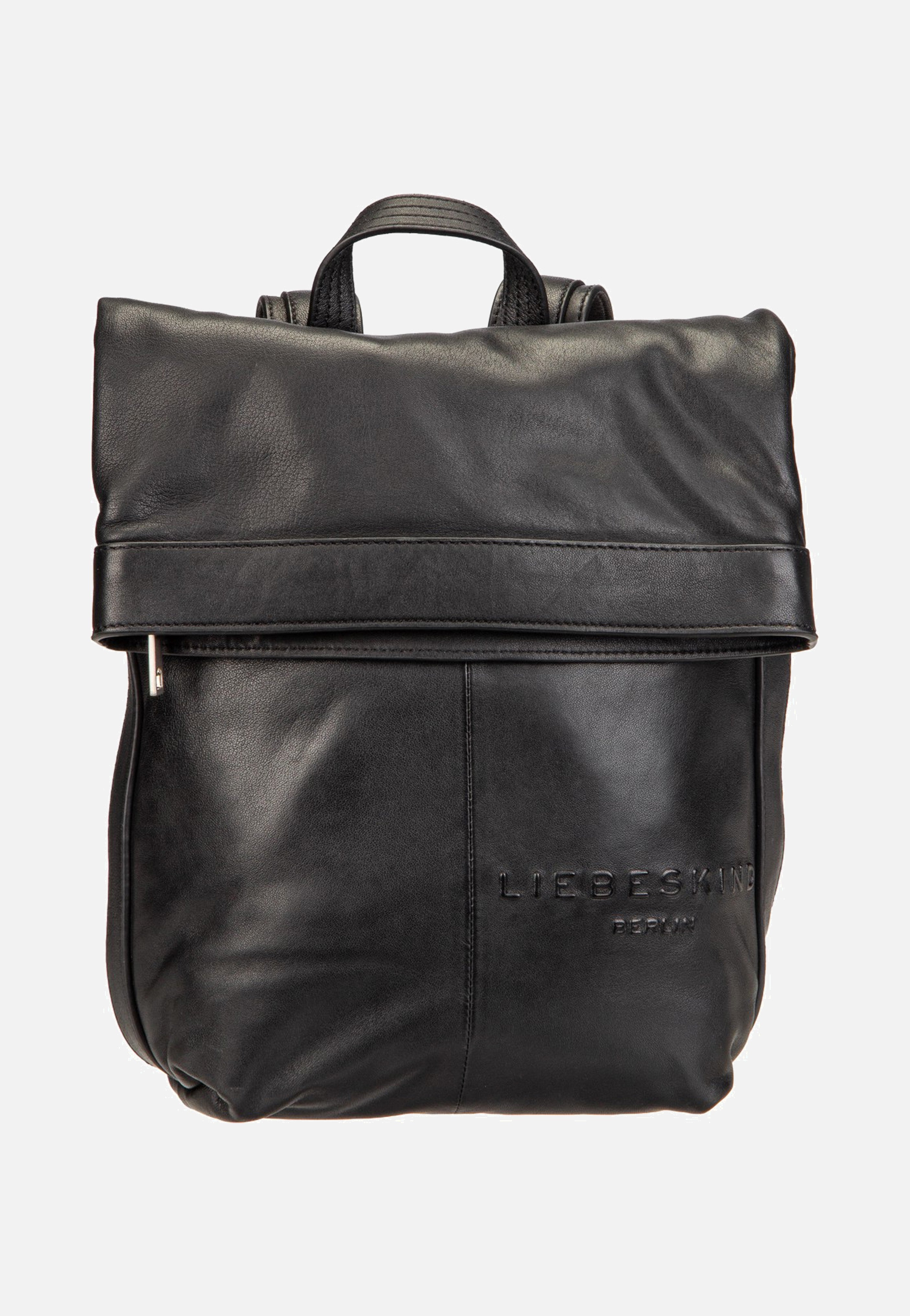 Liebeskind Berlin Elvira M Sheep Natural Black Rucksack