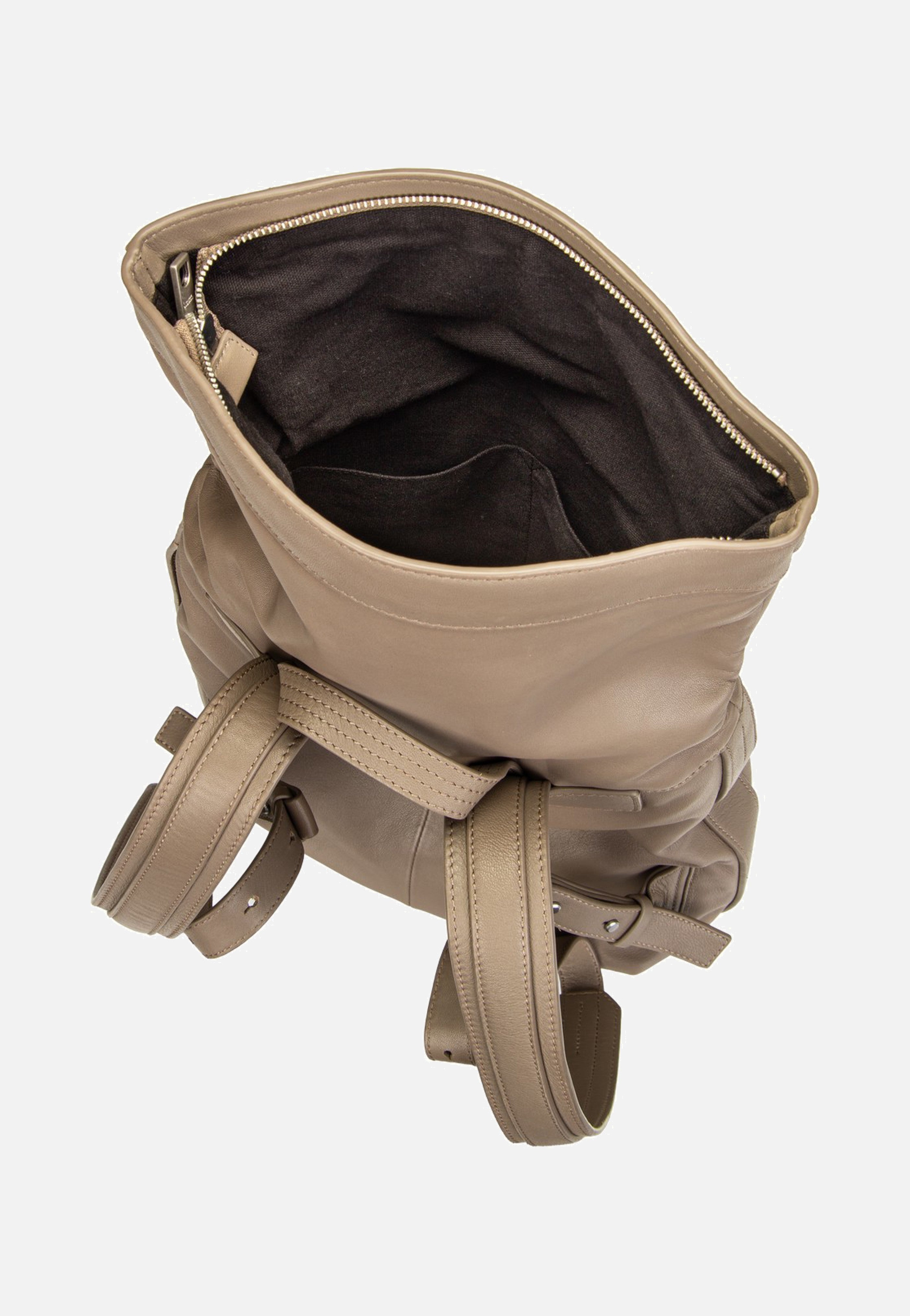 Liebeskind Berlin Elvira M Sheep Natural Neutral Grey Rucksack