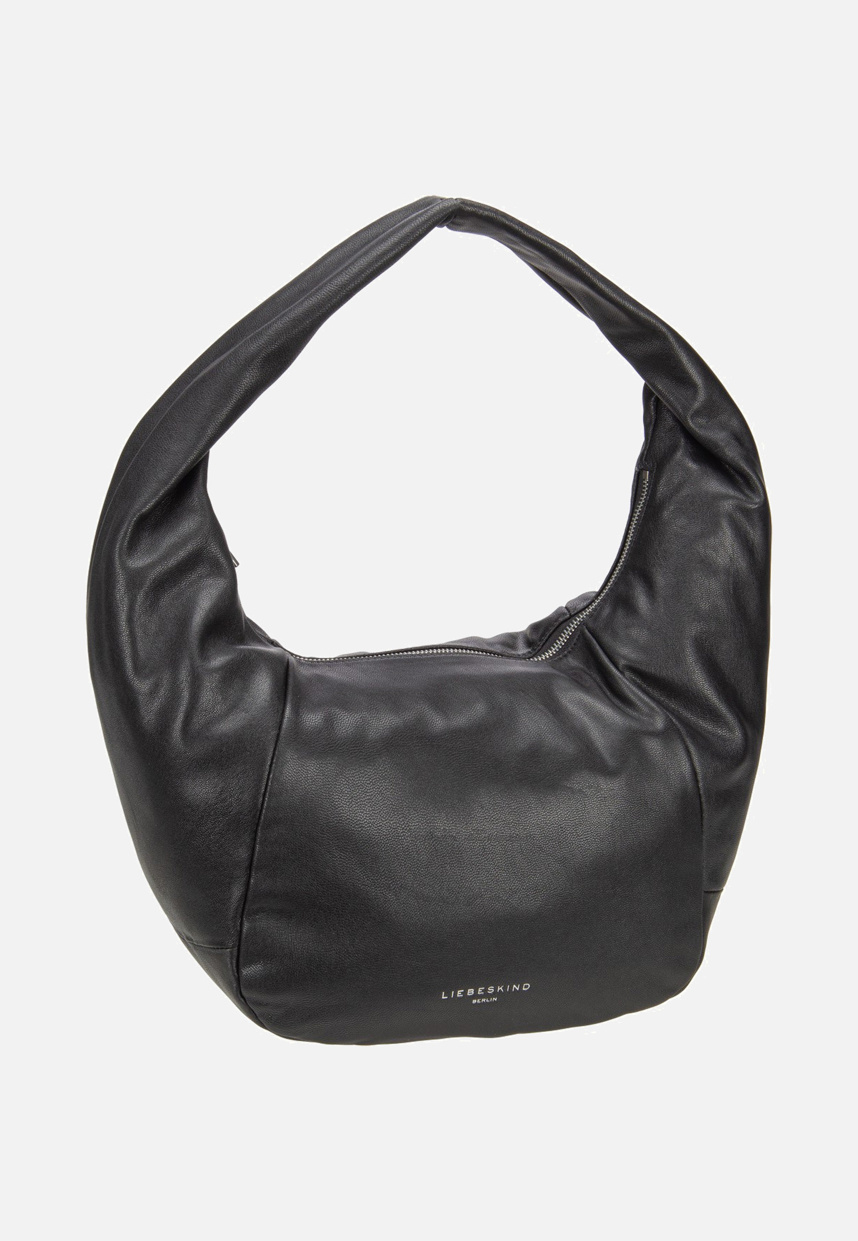 Liebeskind Berlin - Farrah Hobo M Vintage Goat Black - Hobo Bag | Women-Image