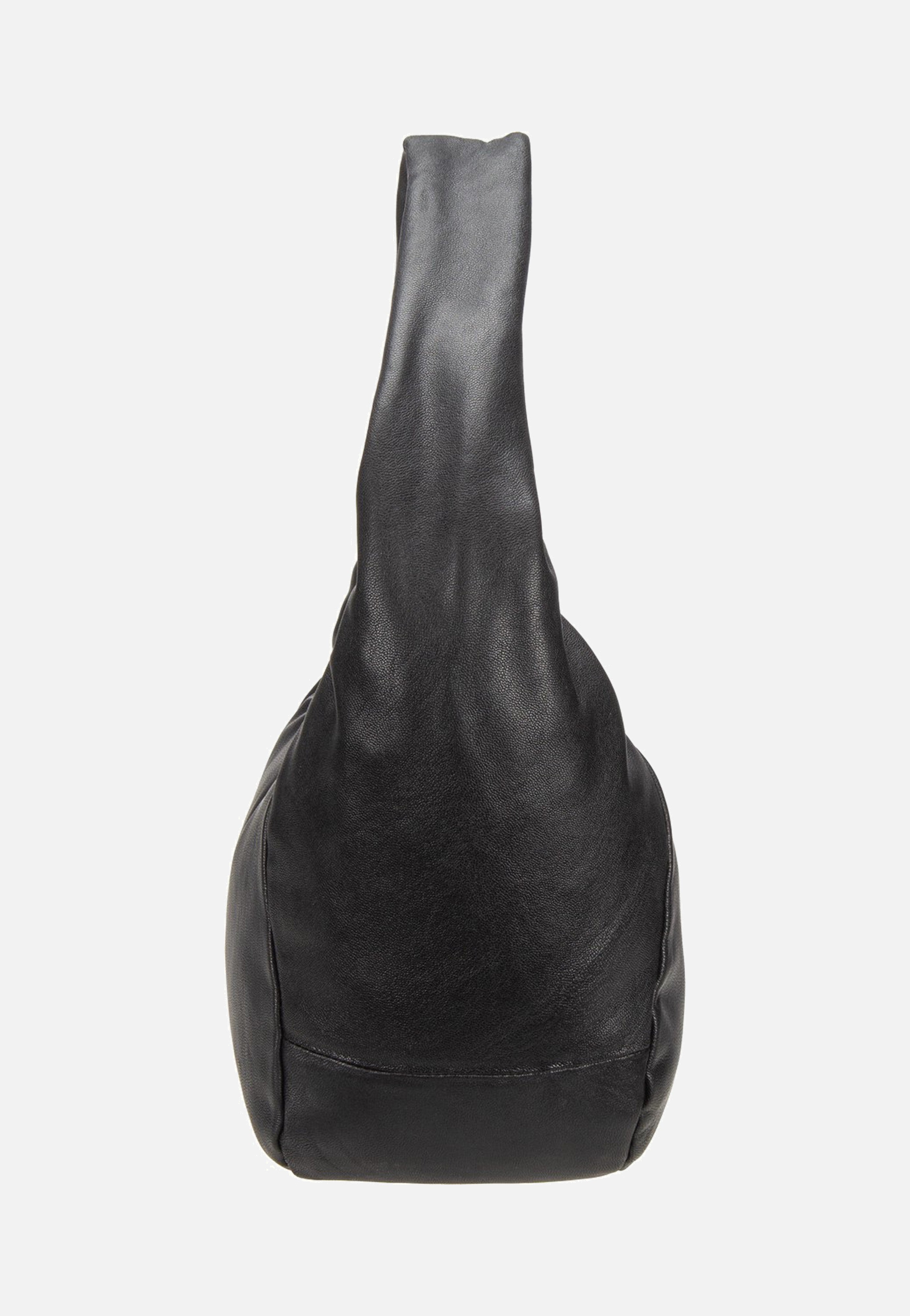 Liebeskind Berlin - Farrah Hobo M Vintage Goat Black - Hobo Bag | Women-Image