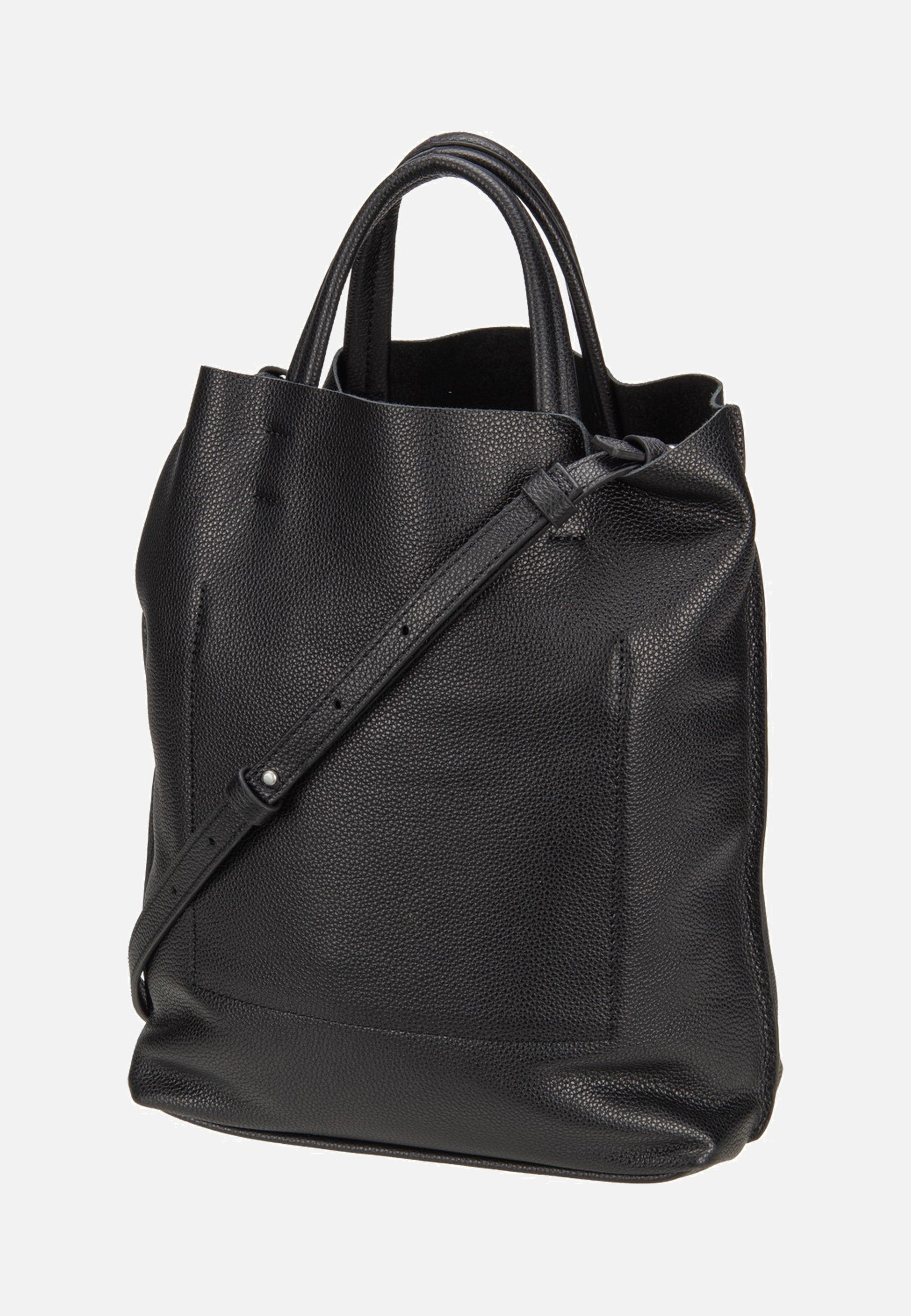 Liebeskind Berlin Hera Tote Small Pebble Black Tote Bag
