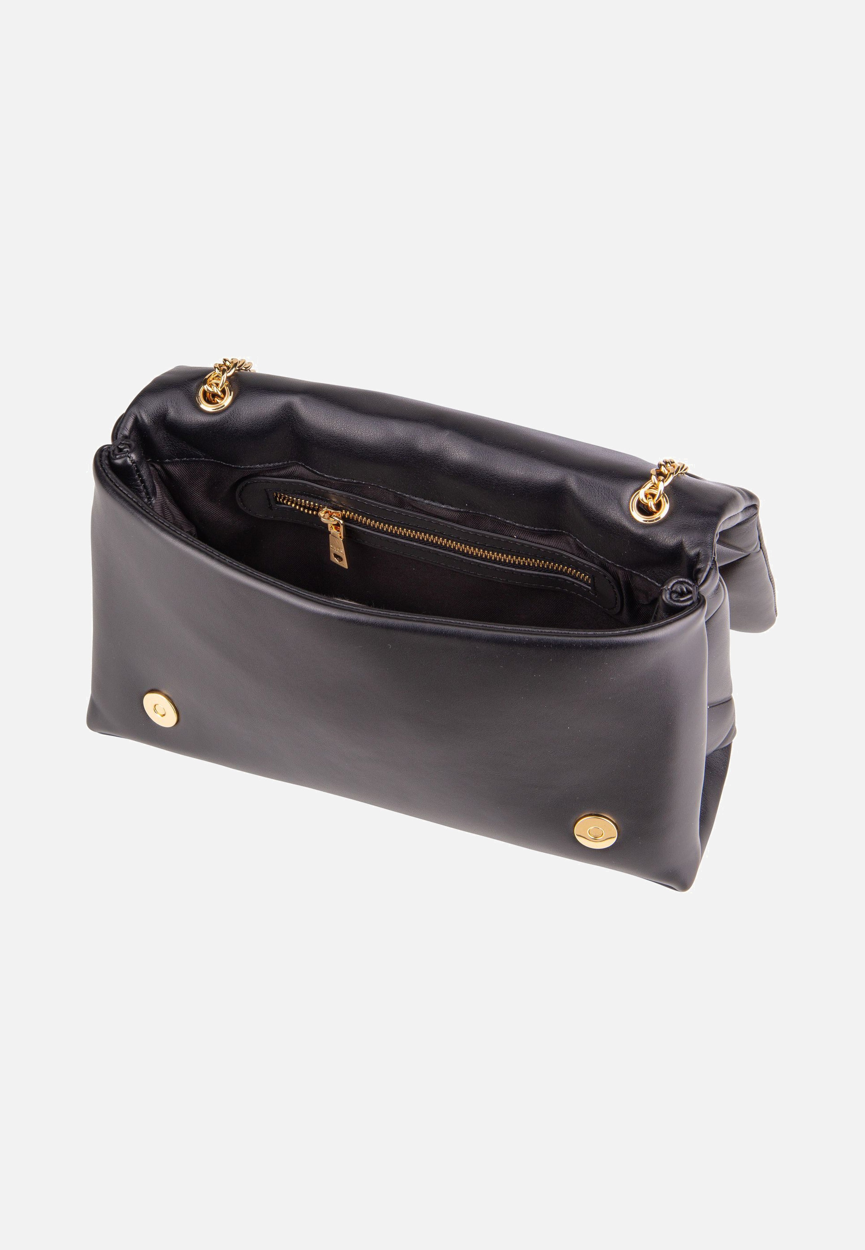 Love Moschino Embossed Q 4041 Black Schultertasche