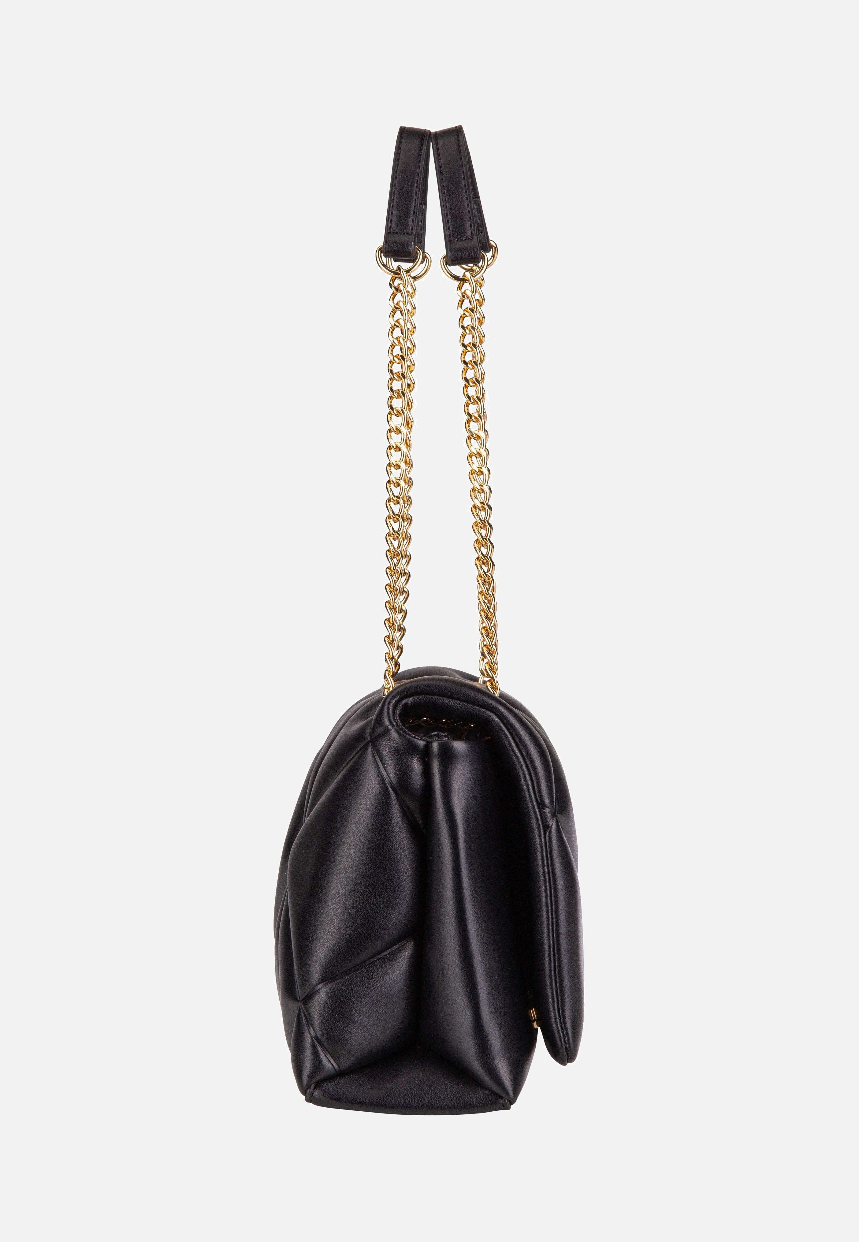 Love Moschino Embossed Q 4041 Black Schultertasche