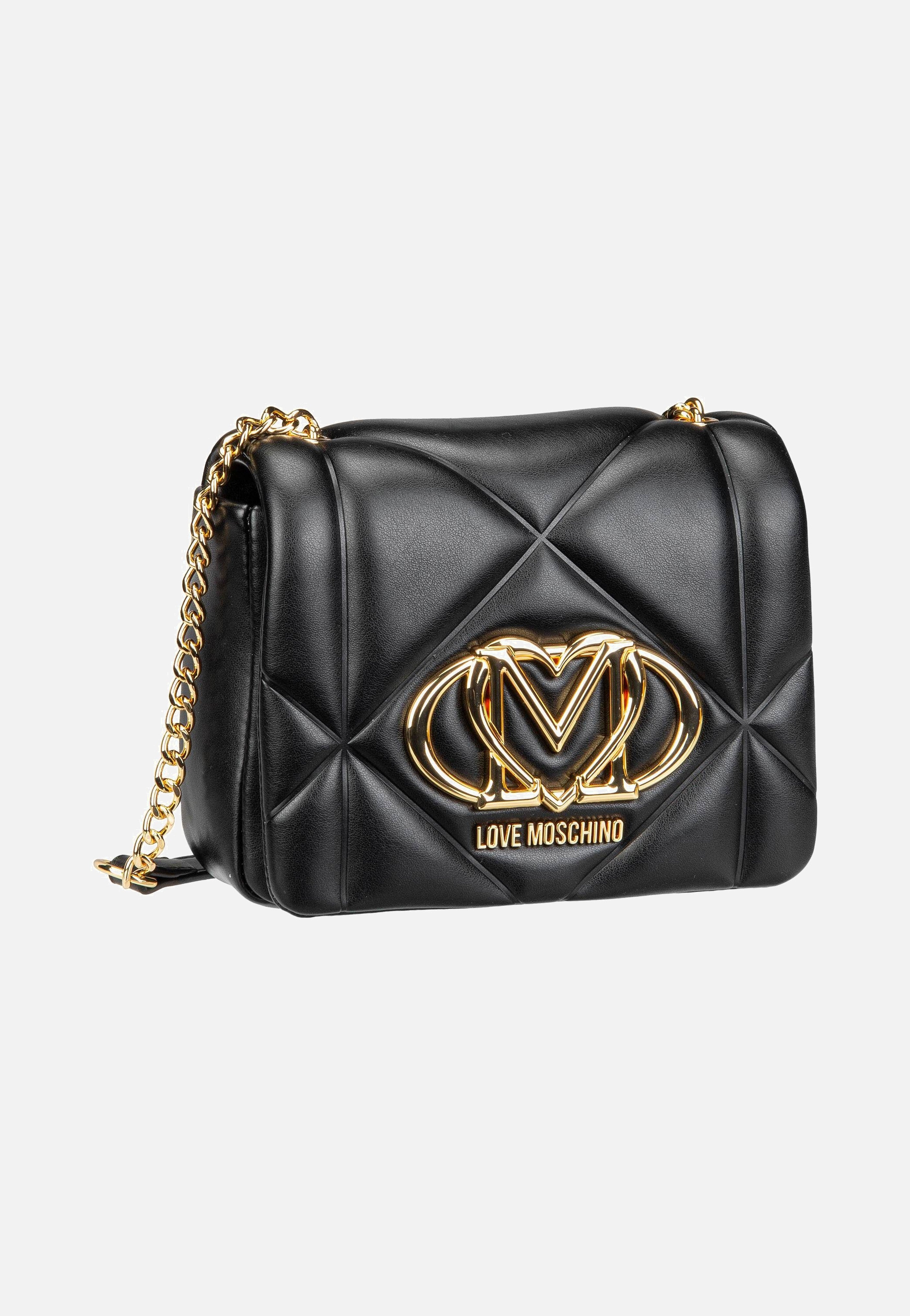 Love Moschino - Embossed Q 4188 Black - Shoulder Bag | Women-Image