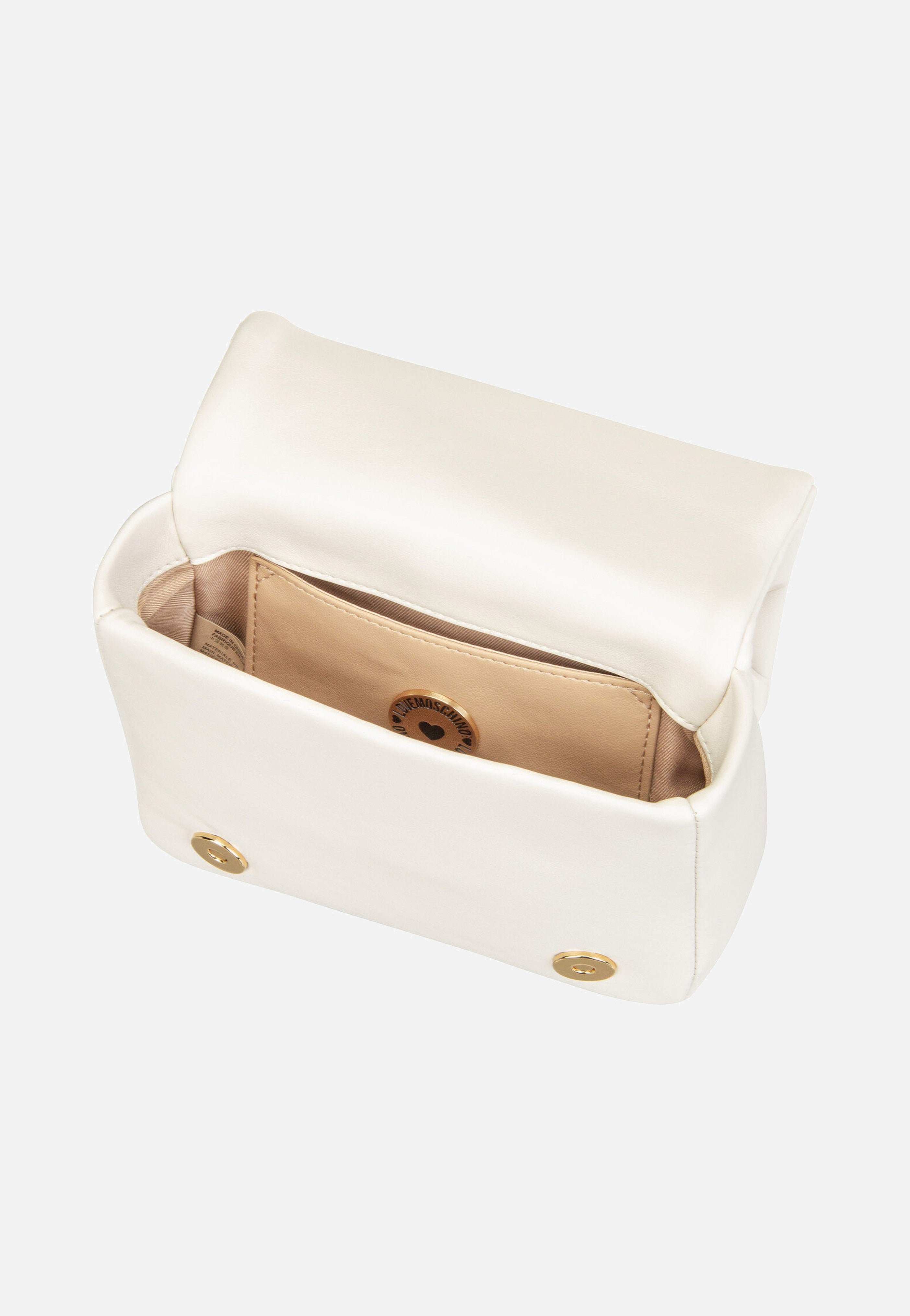 Love Moschino - Embossed Q 4188 Ivory - Shoulder Bag | Women-Image