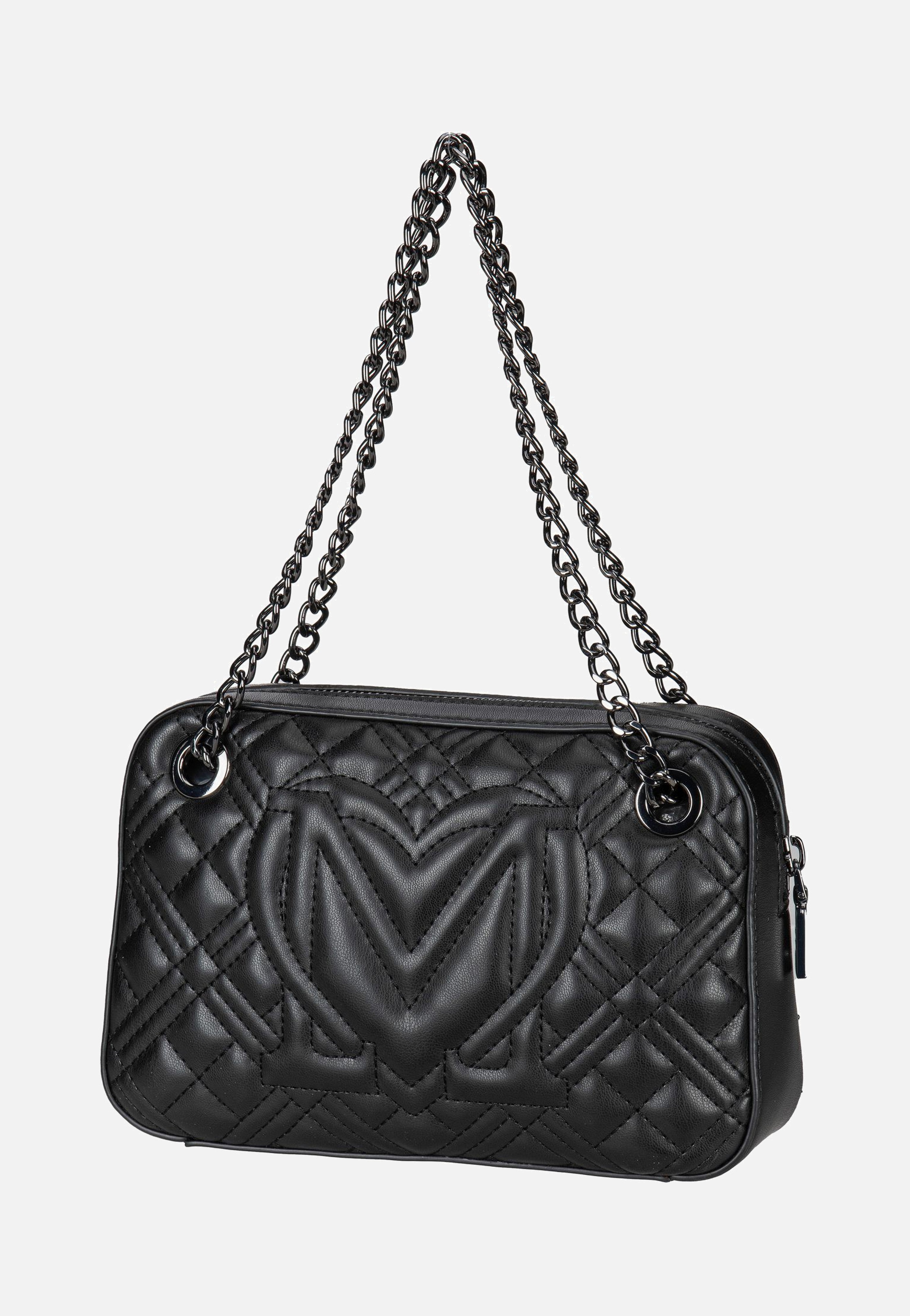 Love Moschino - Quilted Bag 4237 Black - Handle Bag | Women-Image