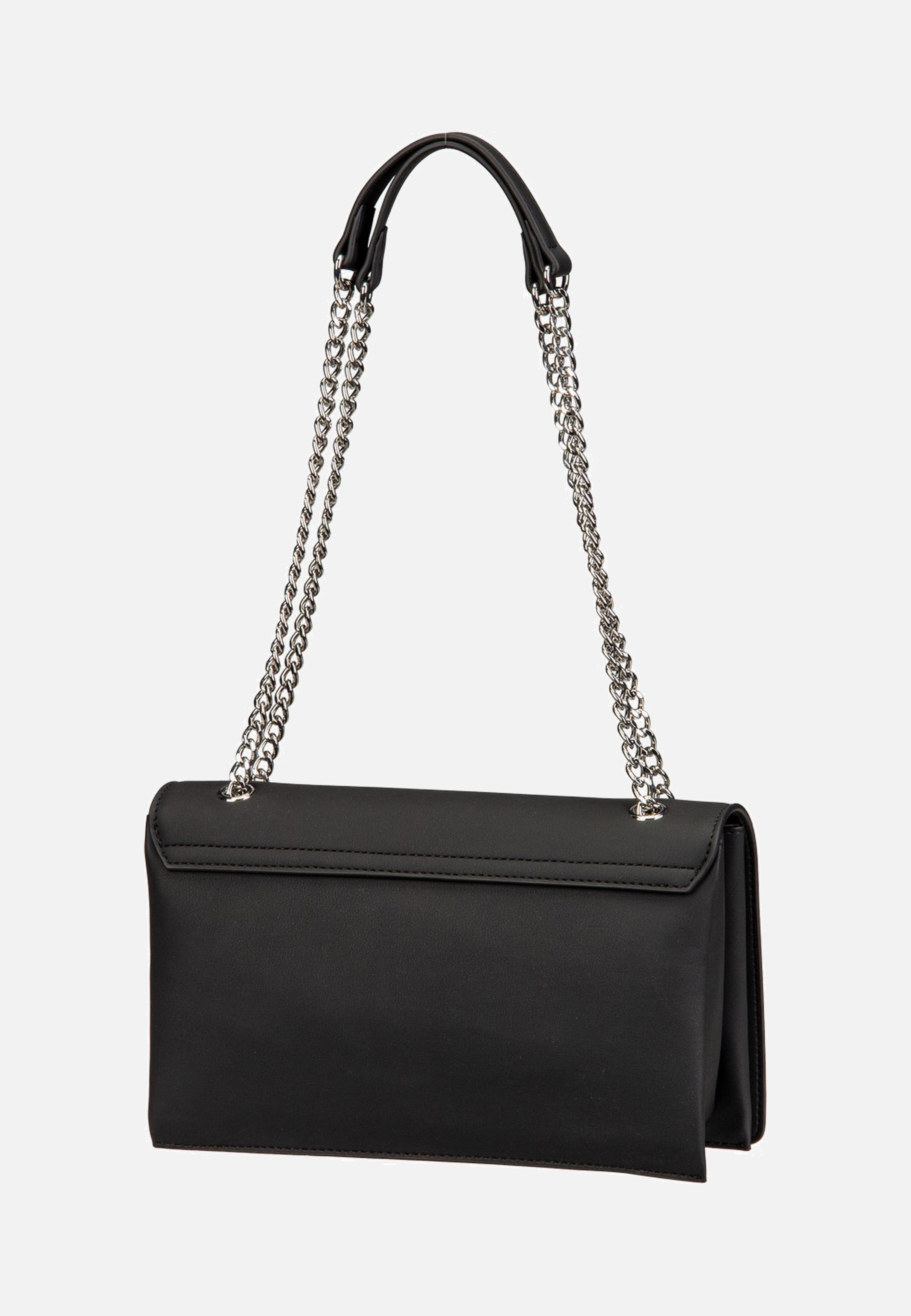 Love Moschino Bold Love 4192 Black/Silver Evening Bag