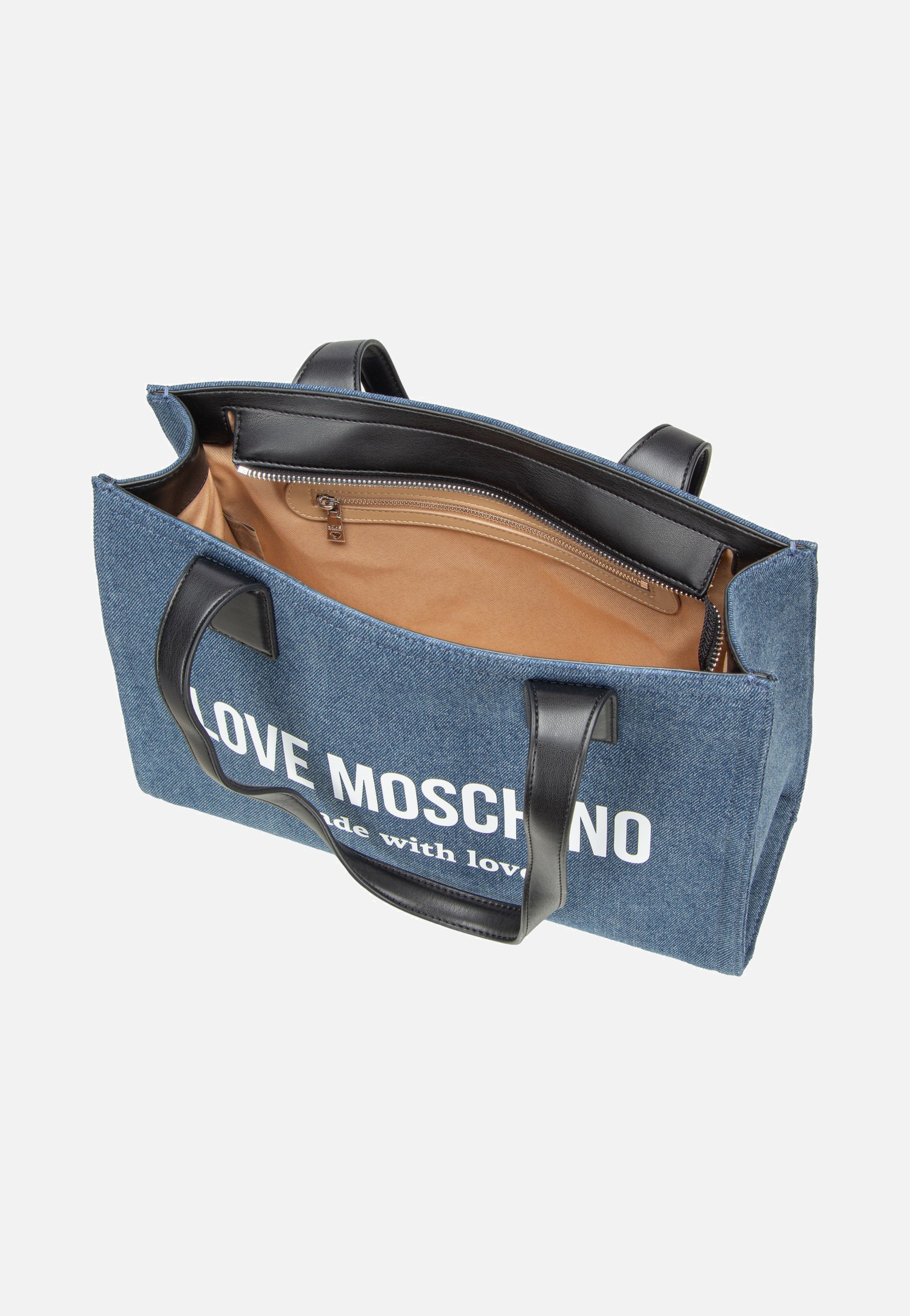 Love Moschino Denim Signature Love 4056 Denim Shopper