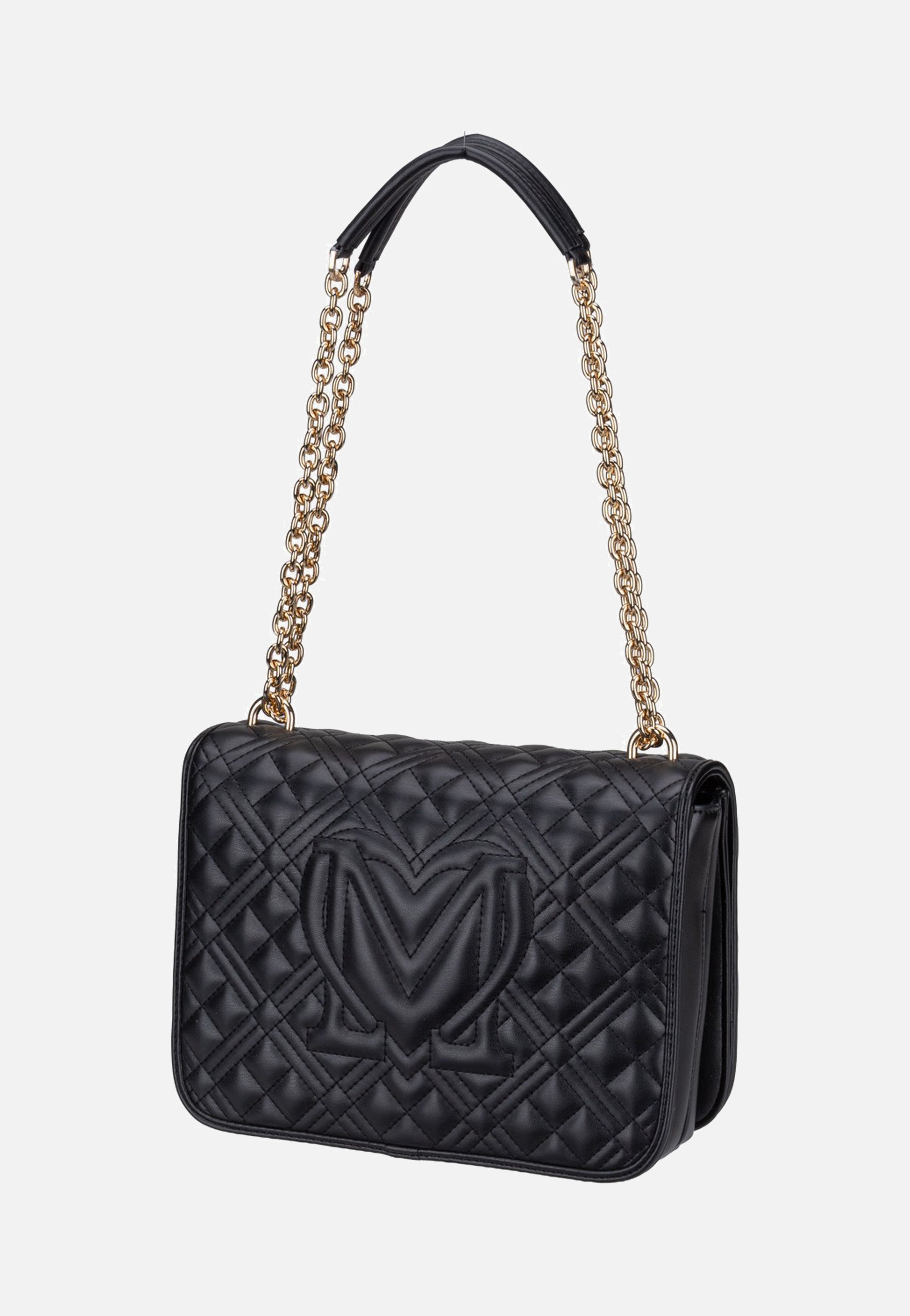 Love Moschino Quilted Bag 4000 Black Evening Bag