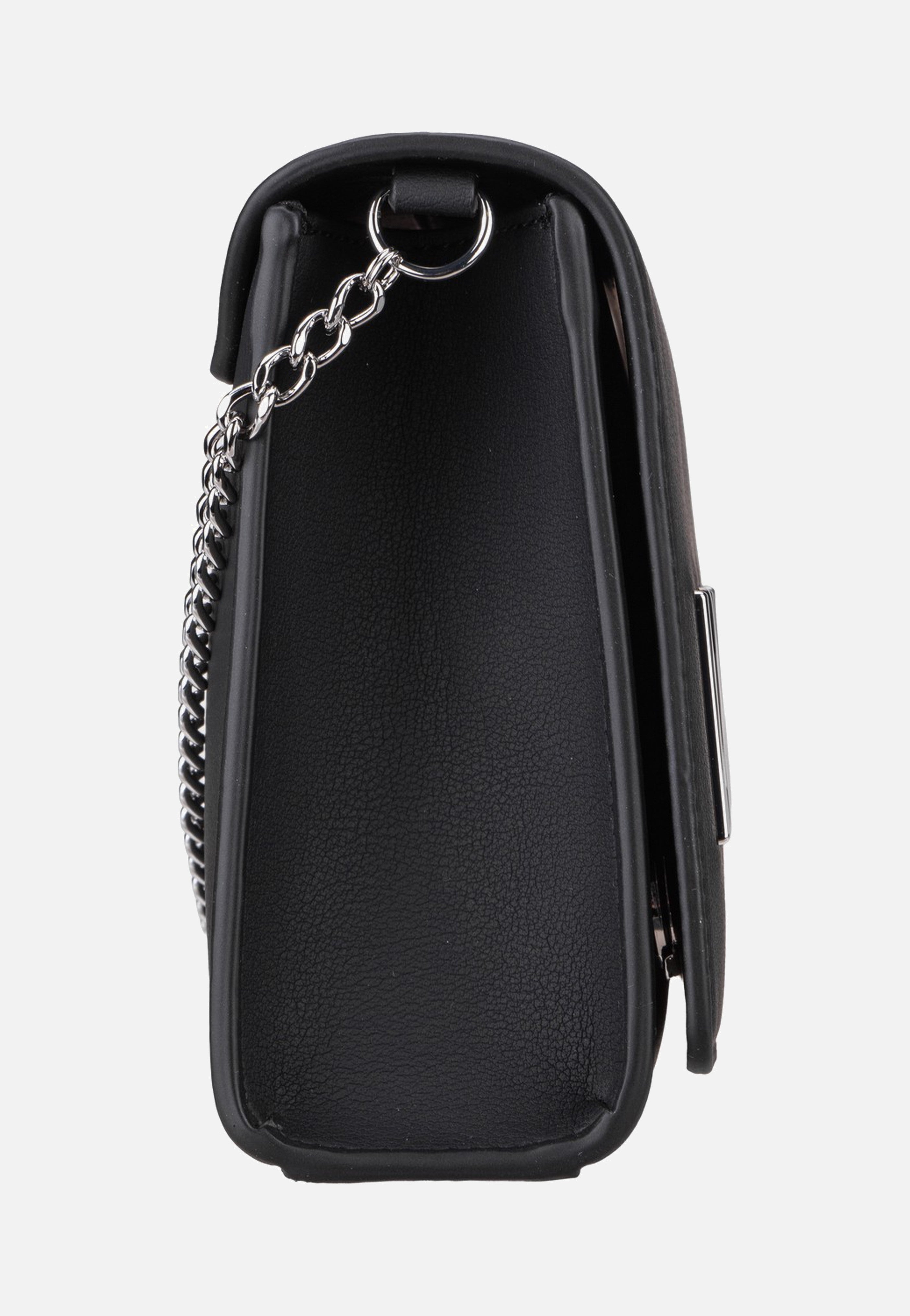 Love Moschino Bold Love 4103 Black/Silver Evening Bag