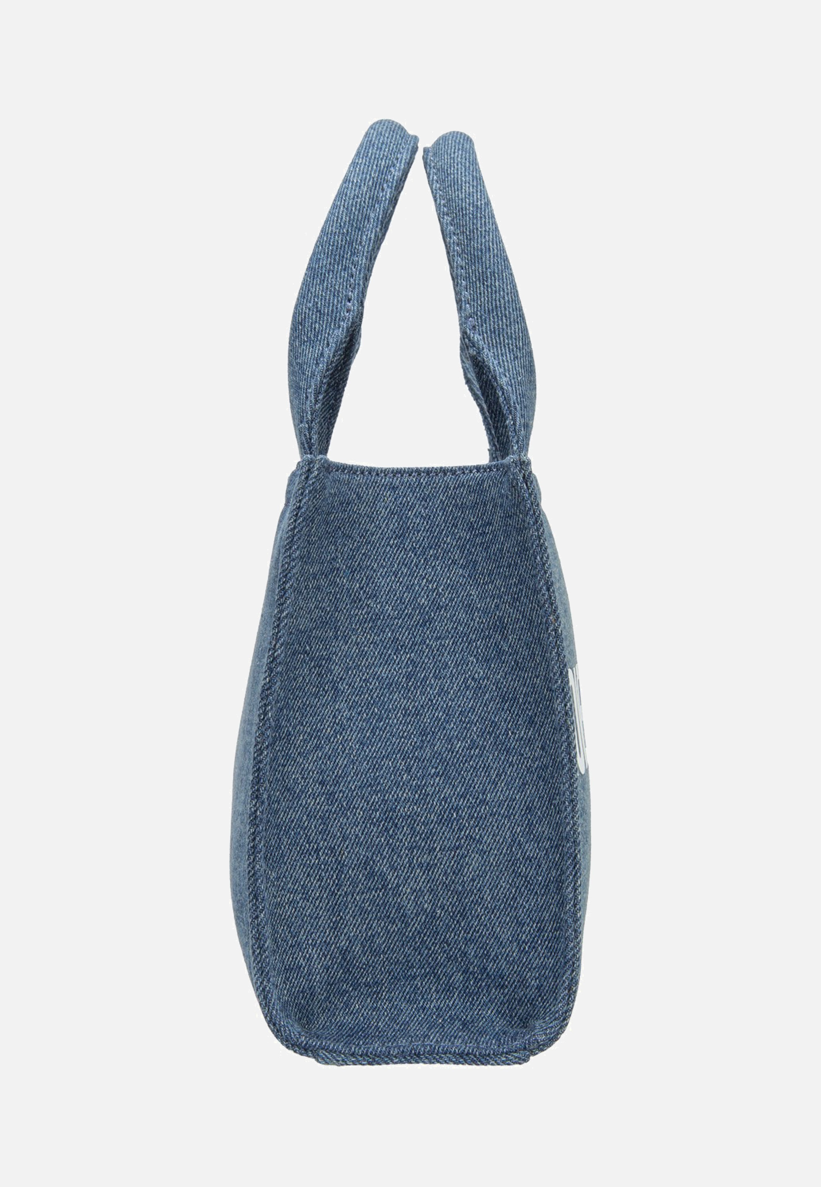 Love Moschino Denim Signature Love 4055 Denim Tote Bag