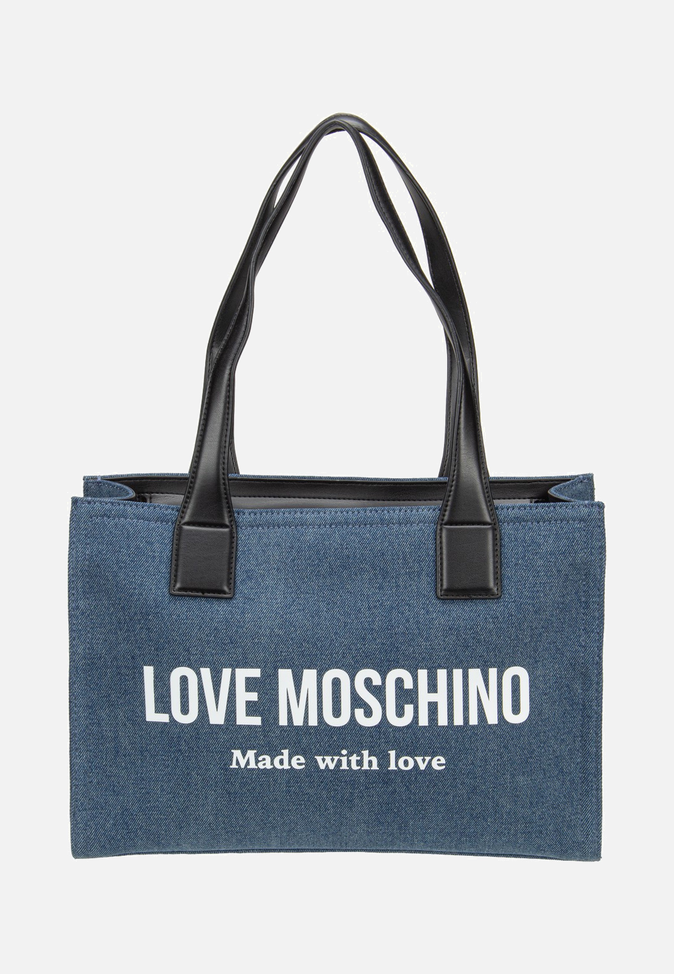 Love Moschino Denim Signature Love 4056 Denim Shopper