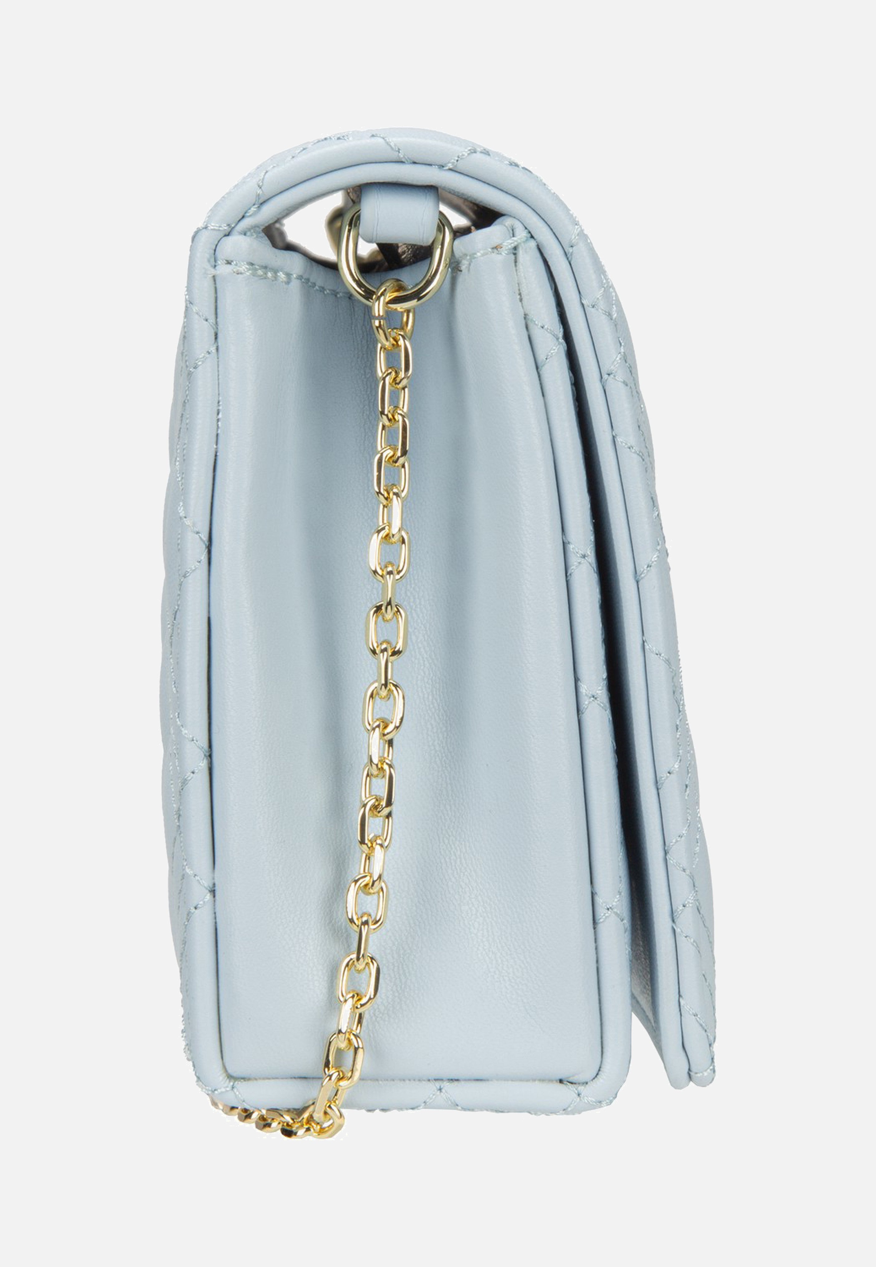 Love Moschino Quilted Bag 4079 Sky Blue Evening Bag