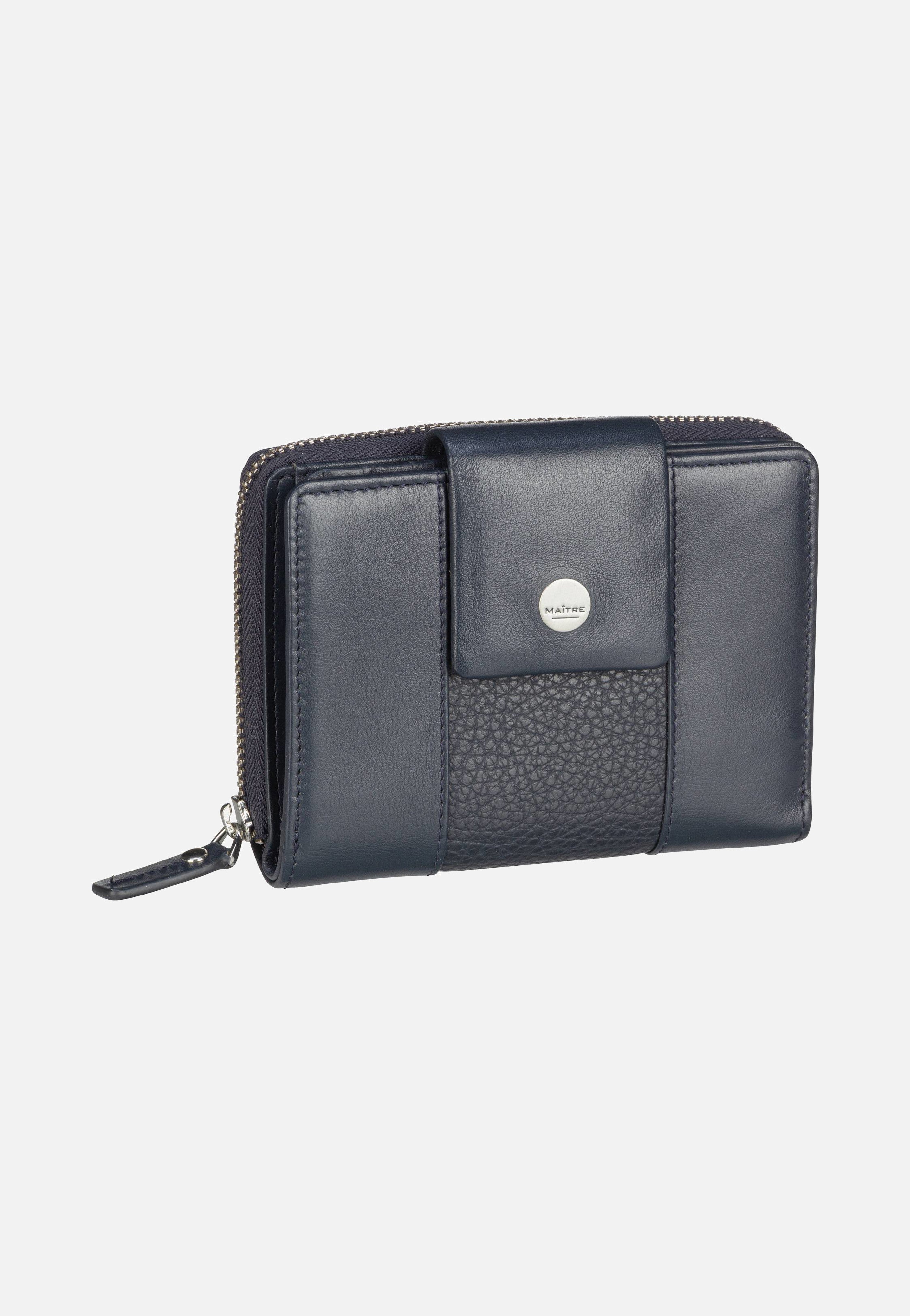 Maître Auen Diethilde Purse MH9FZ Dark Blue Portemonnaie