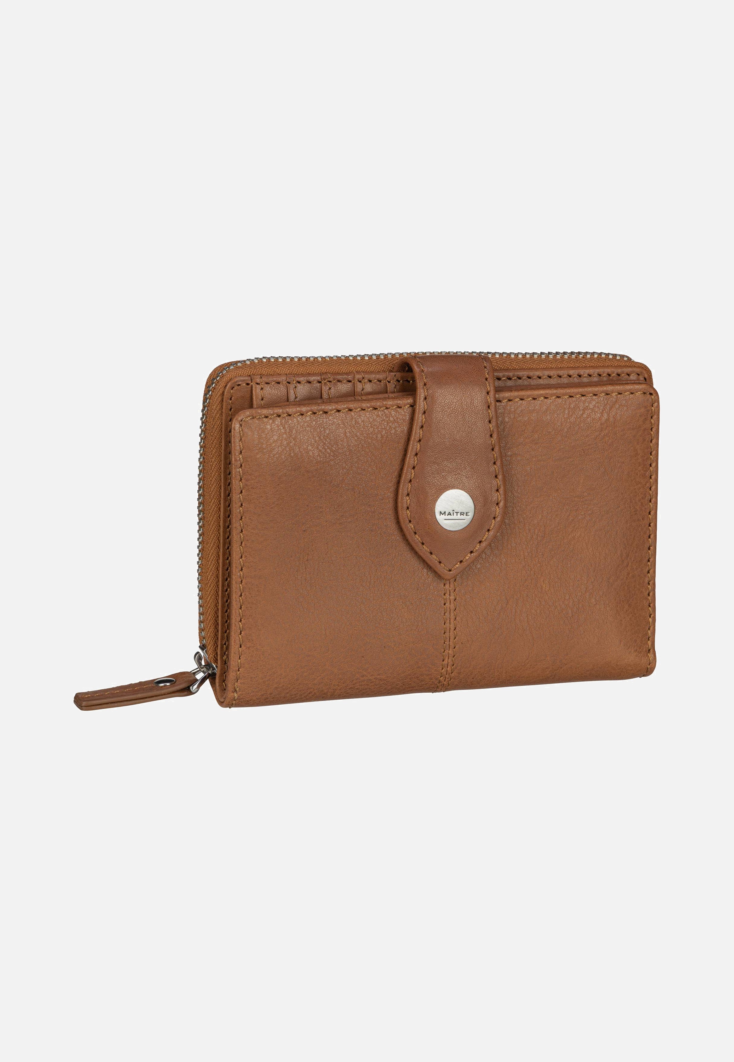 Maître - Lemberg Diethilde Purse MH16FZ Cognac - Wallet | Women-Image