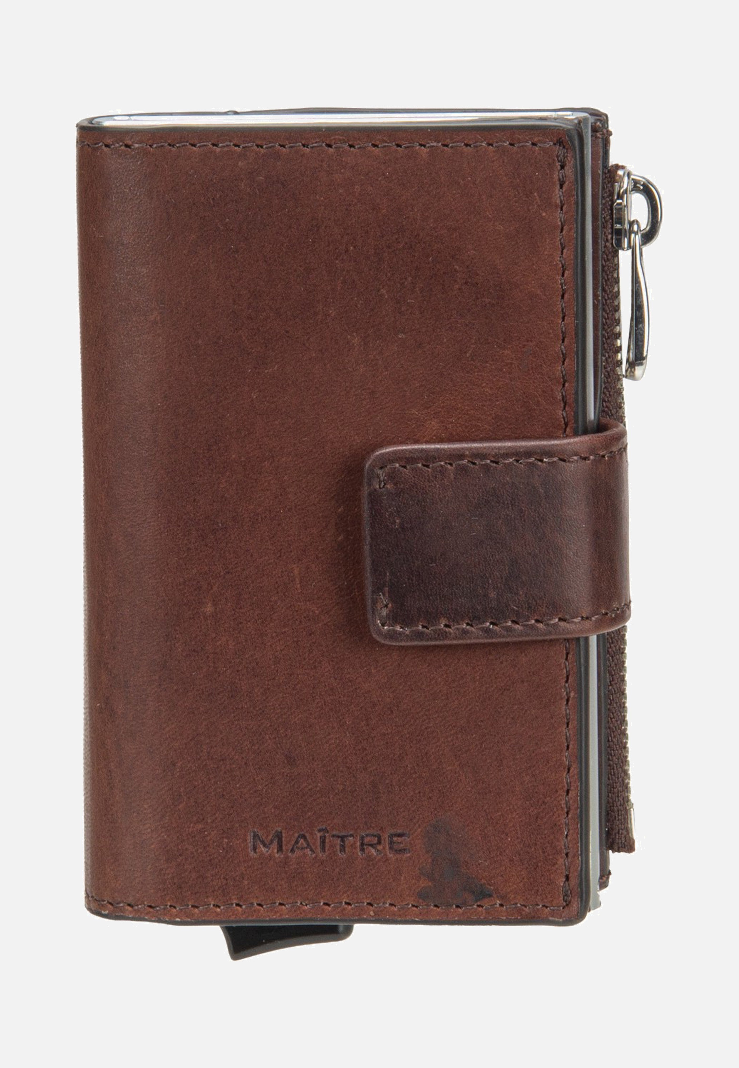 Maître Birkheim C-Four E-Cage SV8 Darkbrown Portemonnaie