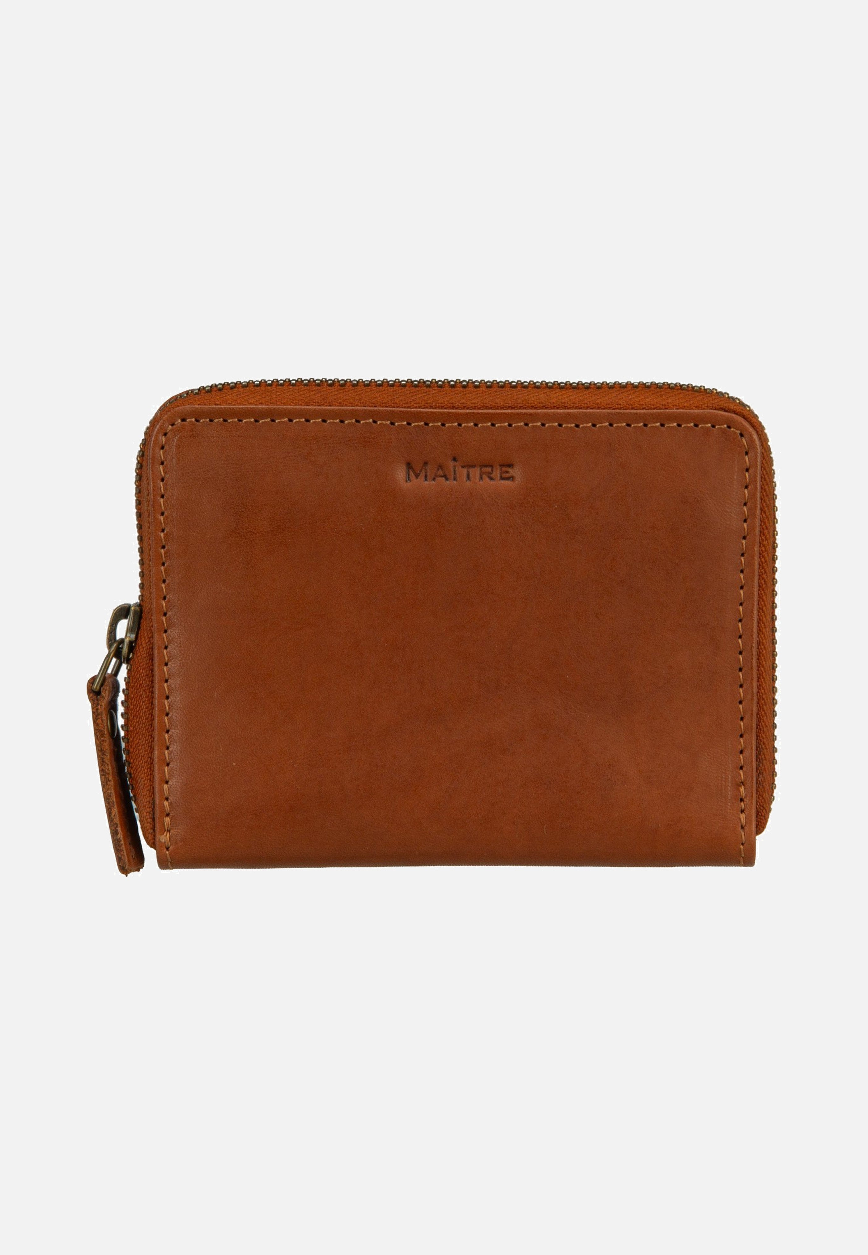 Maître Forst Dacia Purse MH6Z Cognac Portemonnaie