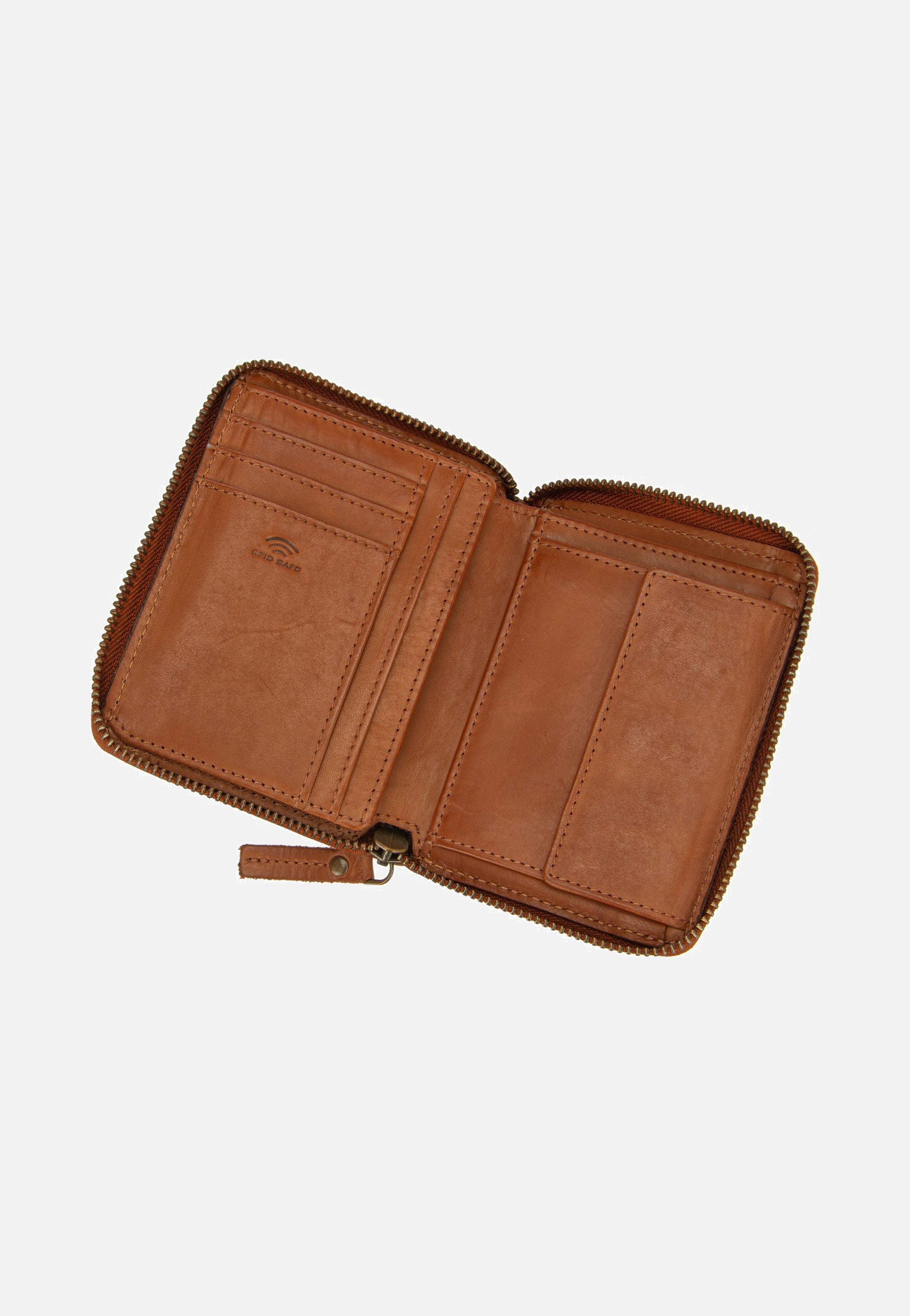 Maître Forst Dacia Purse MH6Z Cognac Portemonnaie