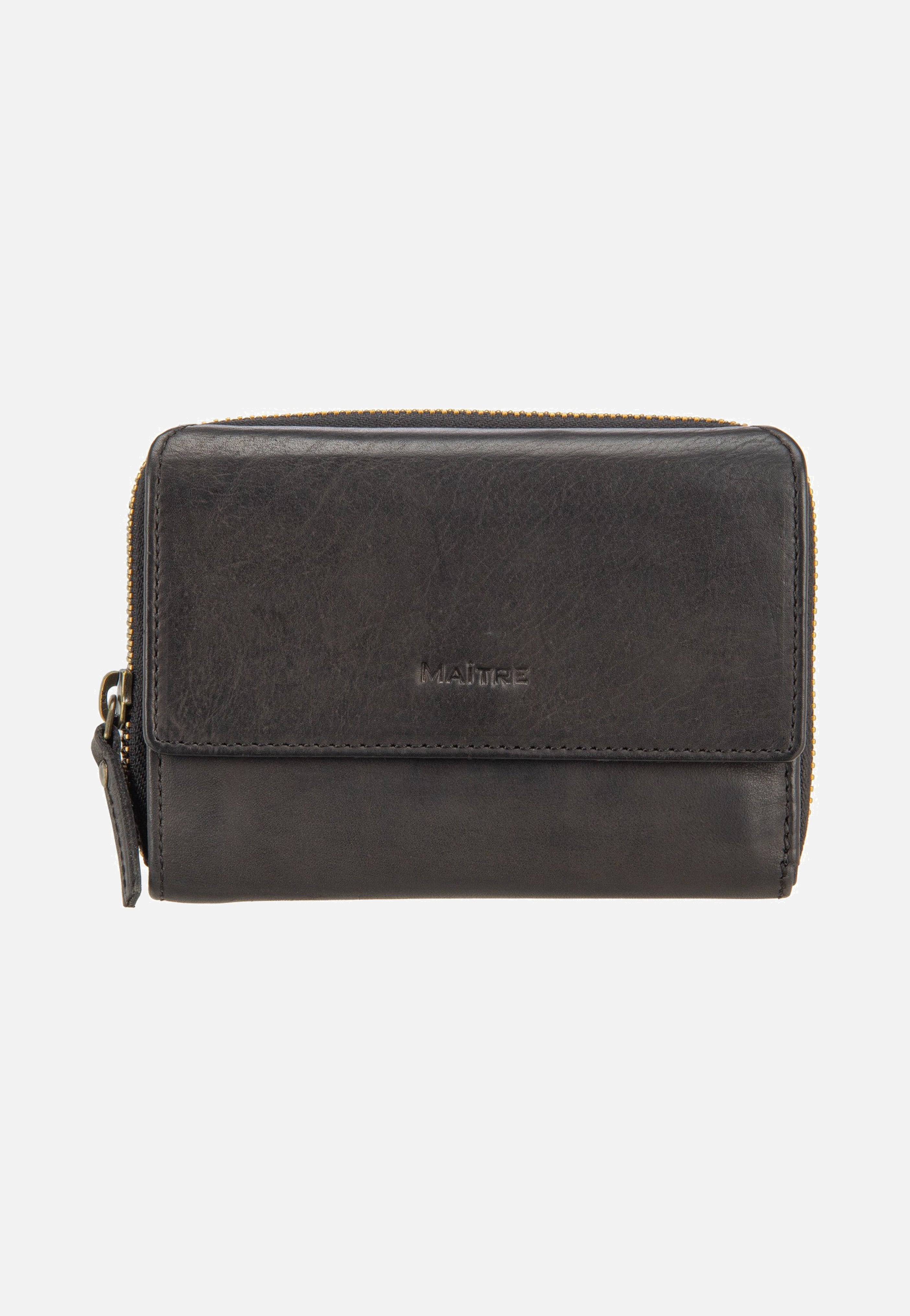 Maître Forst Dagrete Purse MH14FZ Black Portemonnaie