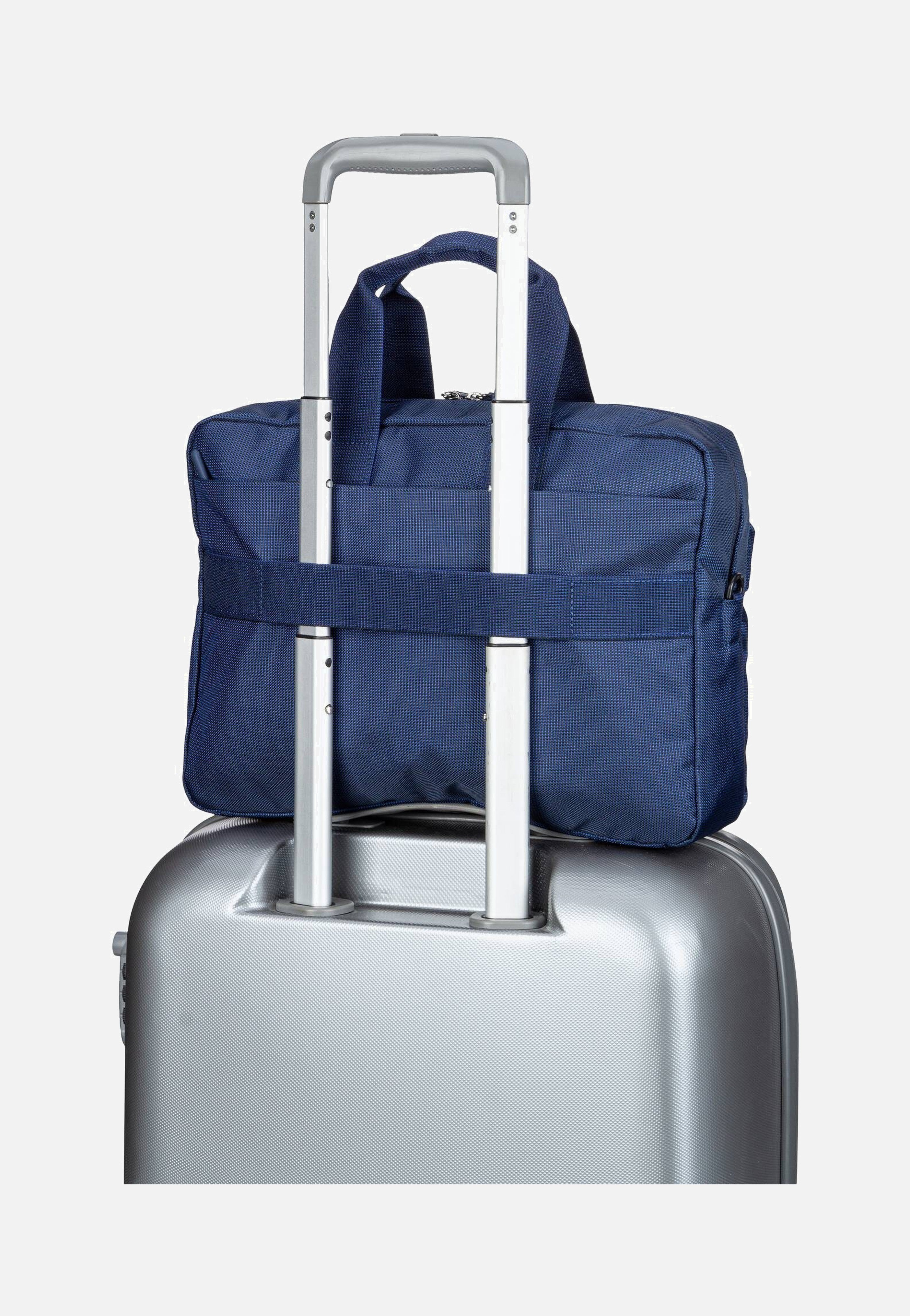 Mandarina Duck - District KPC01 Dress Blue - Briefcase | Neutral-Image