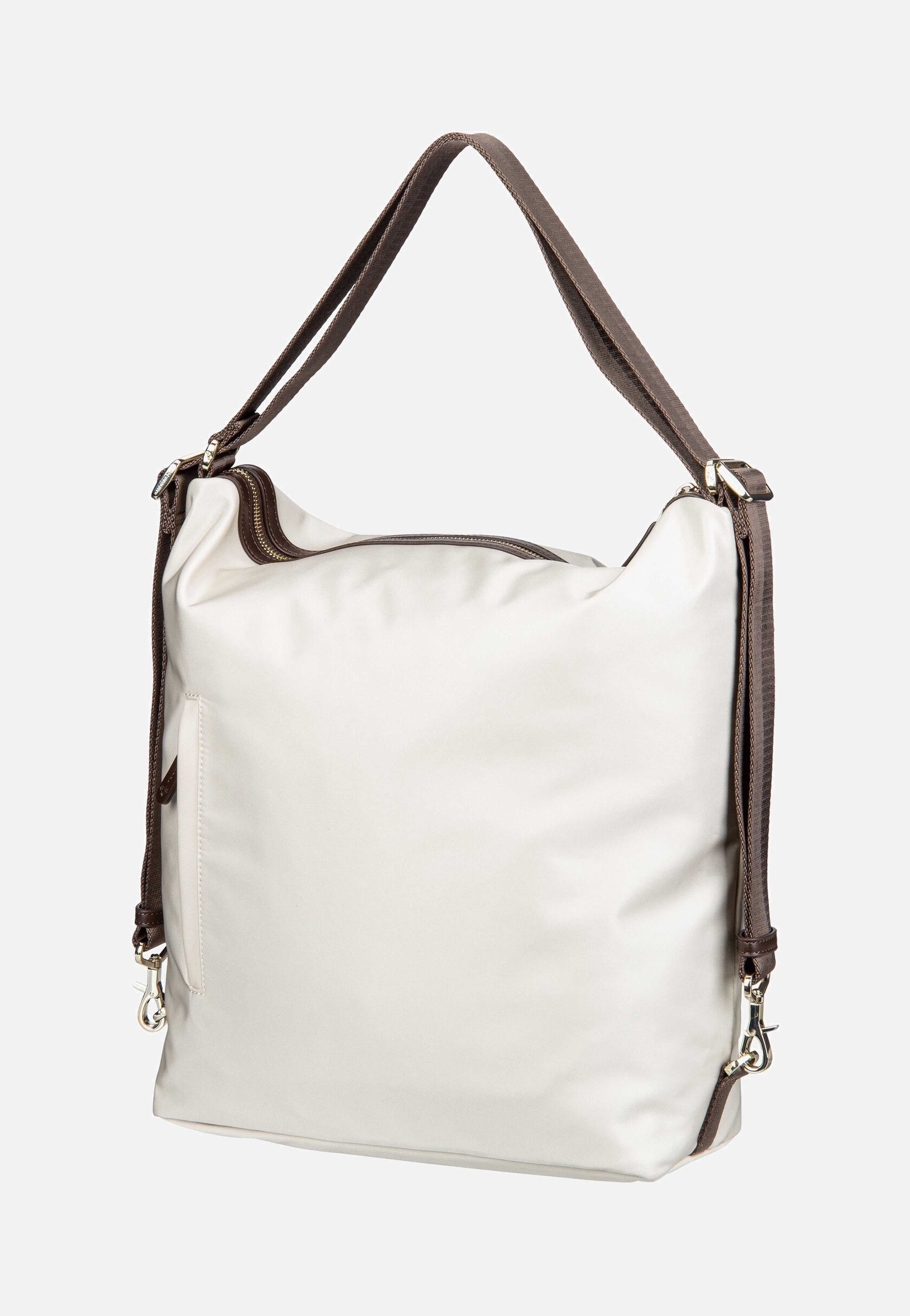 Mandarina Duck - Hunter Hobo VCT10 Whitecap Gray - Backpack | Women-Image
