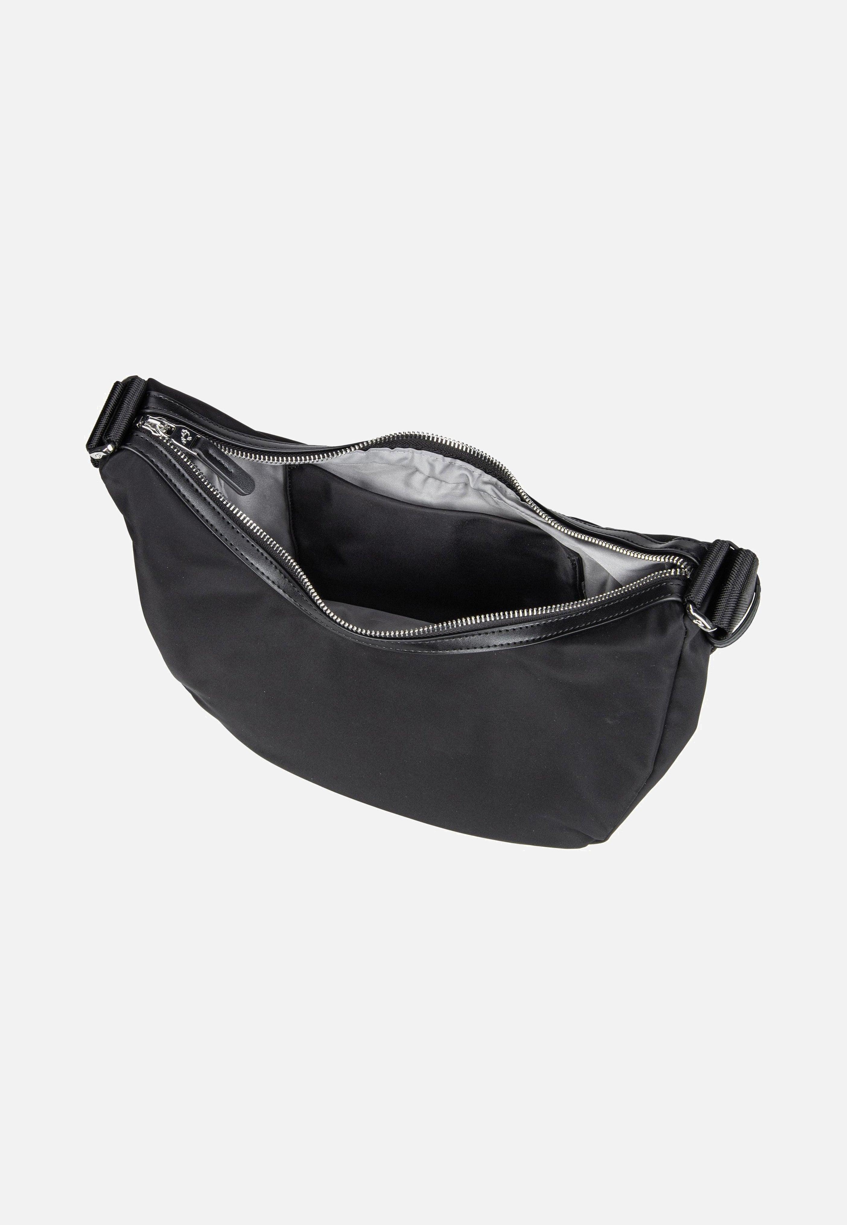 Mandarina Duck - Hunter Hobo VCT47 Black - Crossbody Bag | Women-Image