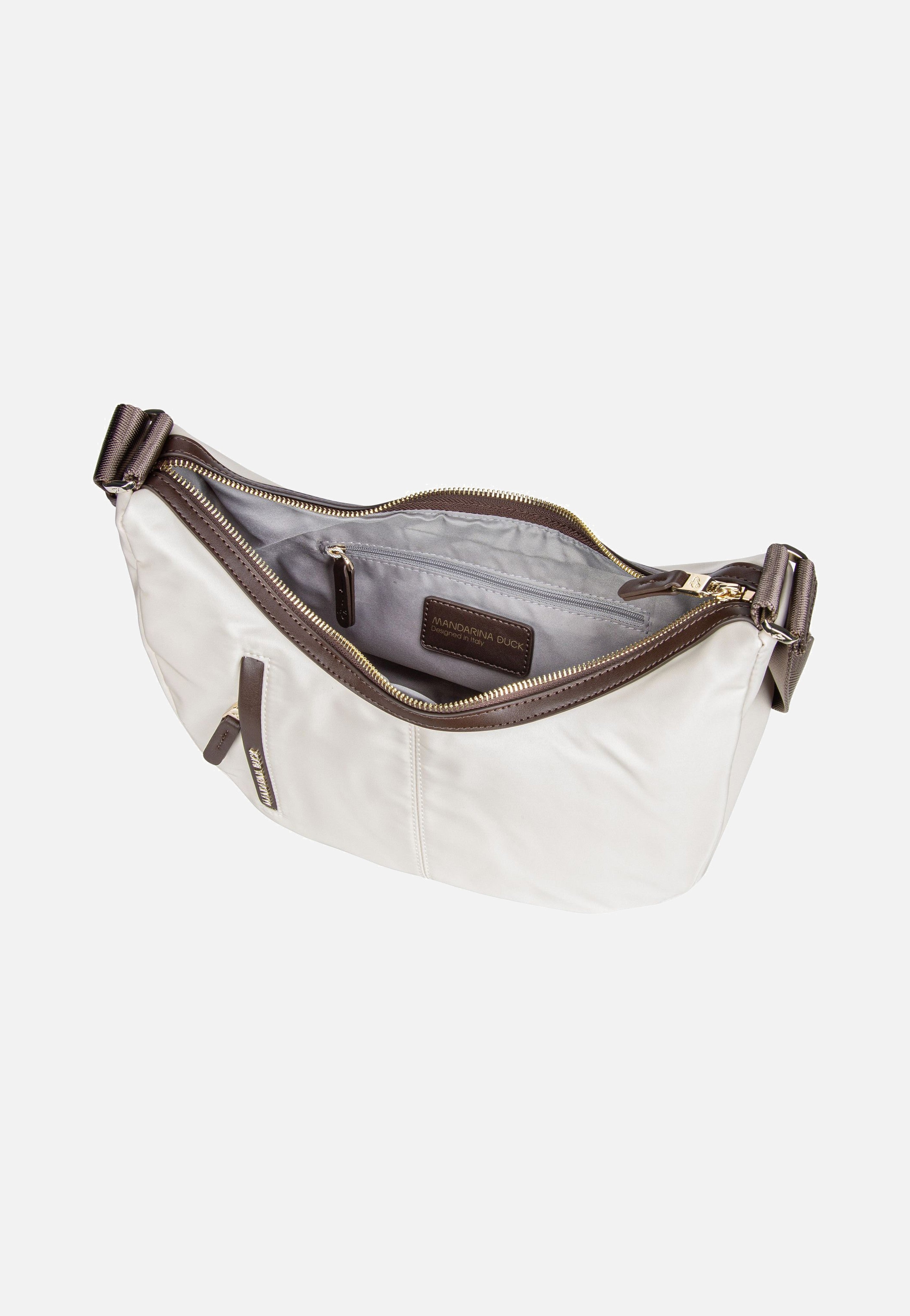 Mandarina Duck Hunter Hobo VCT47 Whitecap Gray Umhängetasche