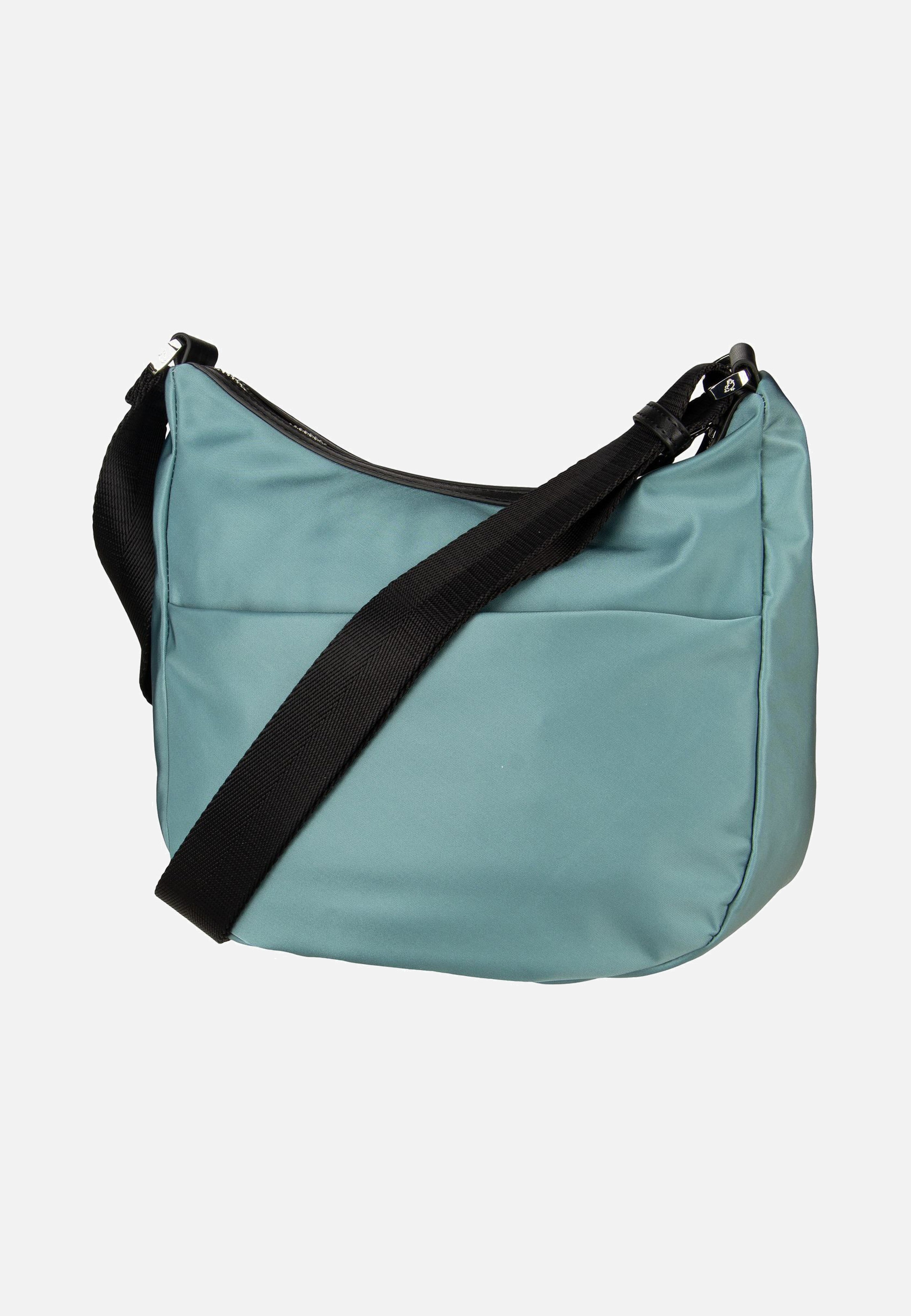 Mandarina Duck - Hunter Medium Hobo VCT40 Smoke Blue - Hobo Bag | Women-Image