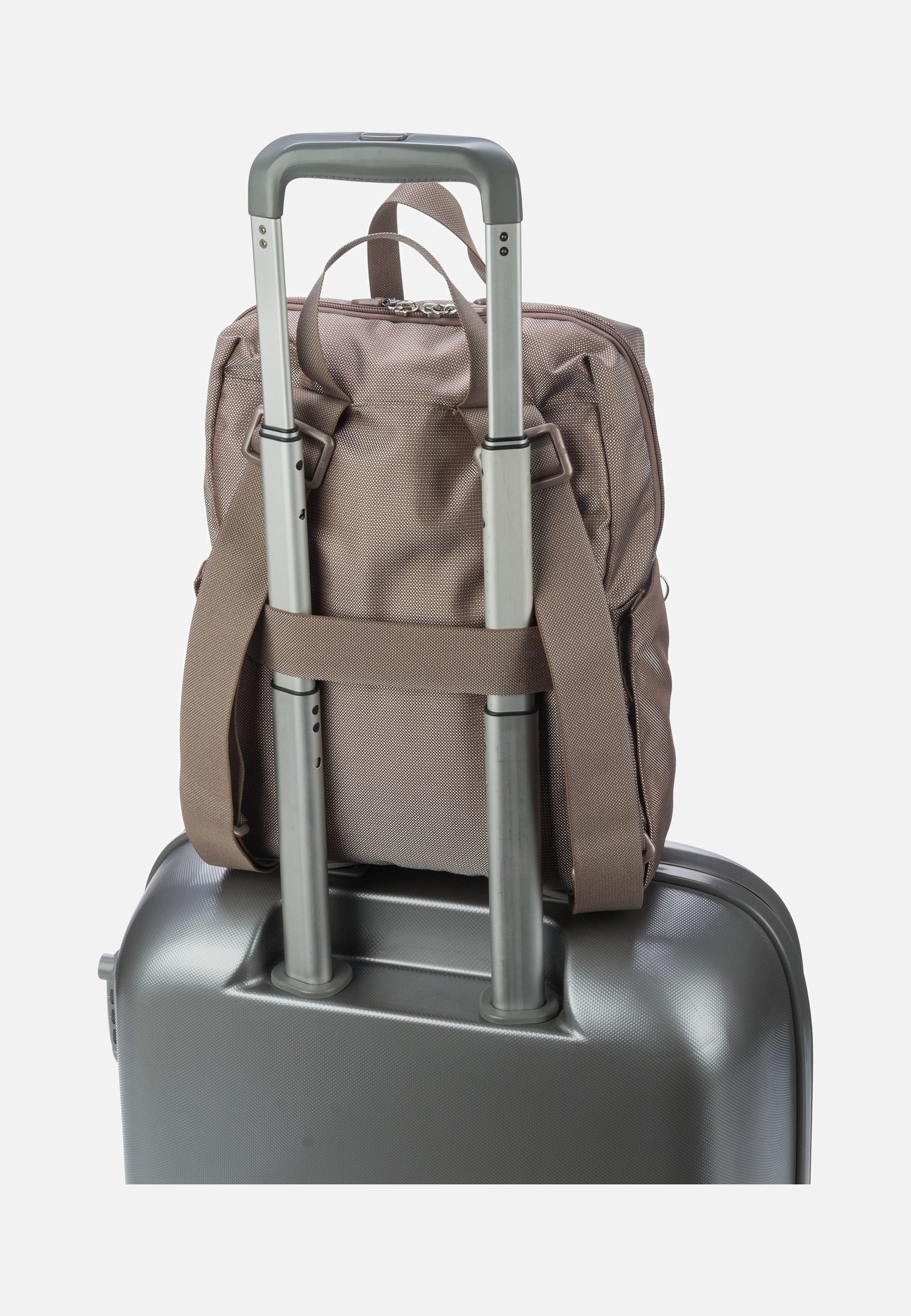 Mandarina Duck - MD20 QMT17 Taupe - Backpack | Women-Image