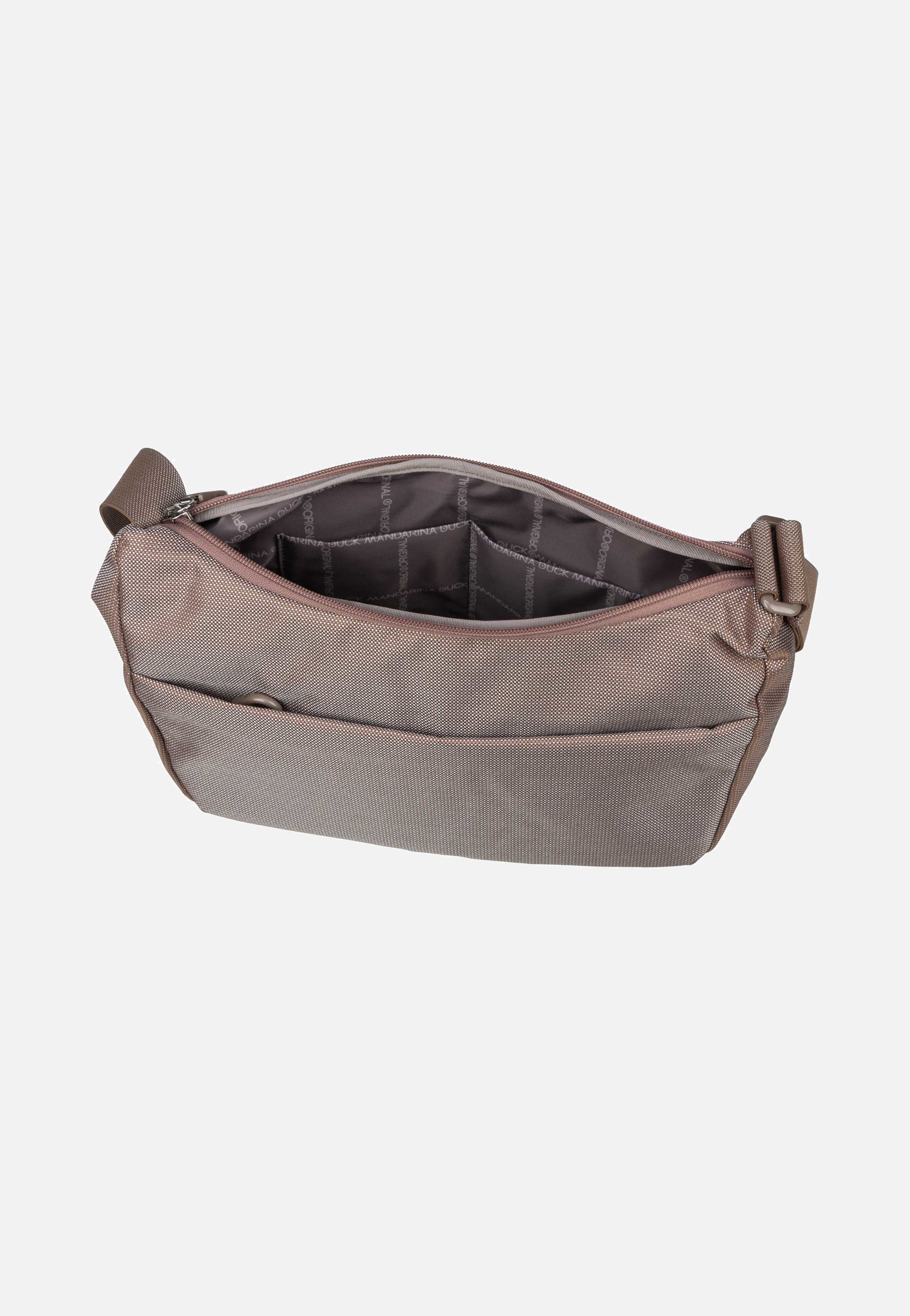 Mandarina Duck MD20 Hobo QMT30 Taupe Beuteltasche