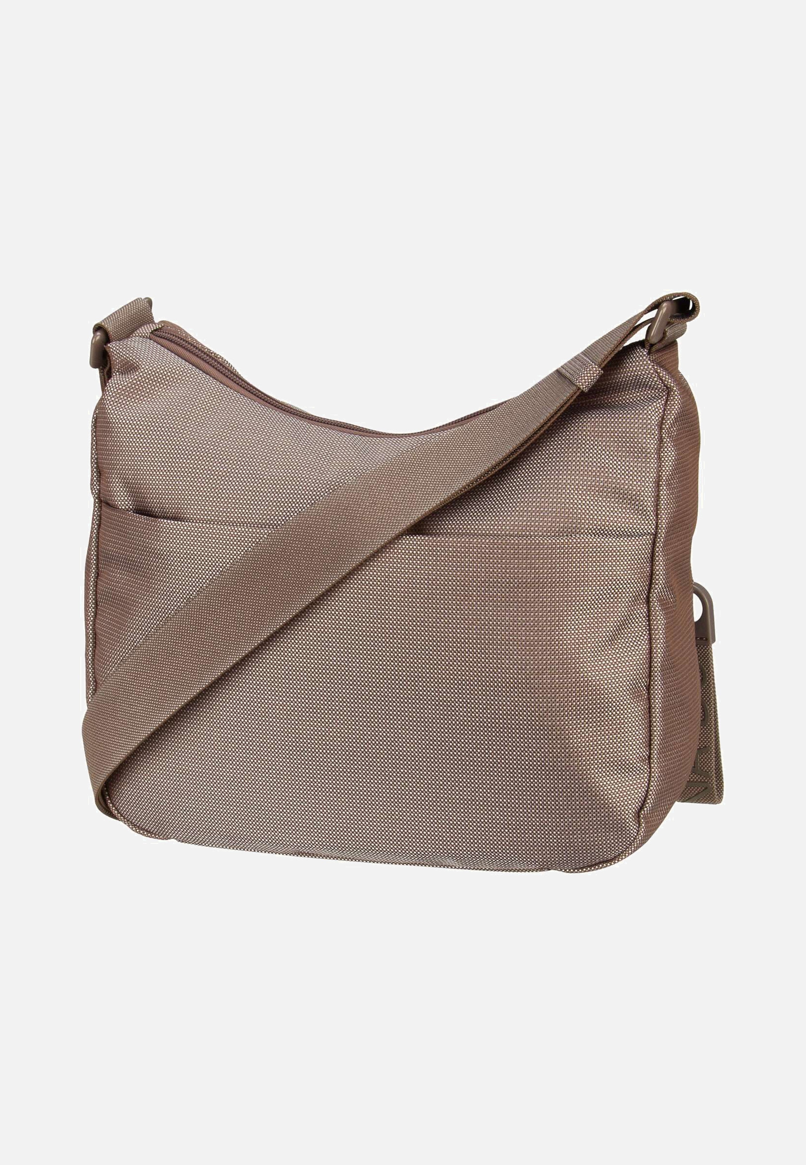 Mandarina Duck - MD20 Medium Hobo QMT37 Taupe - Hobo Bag | Women-Image
