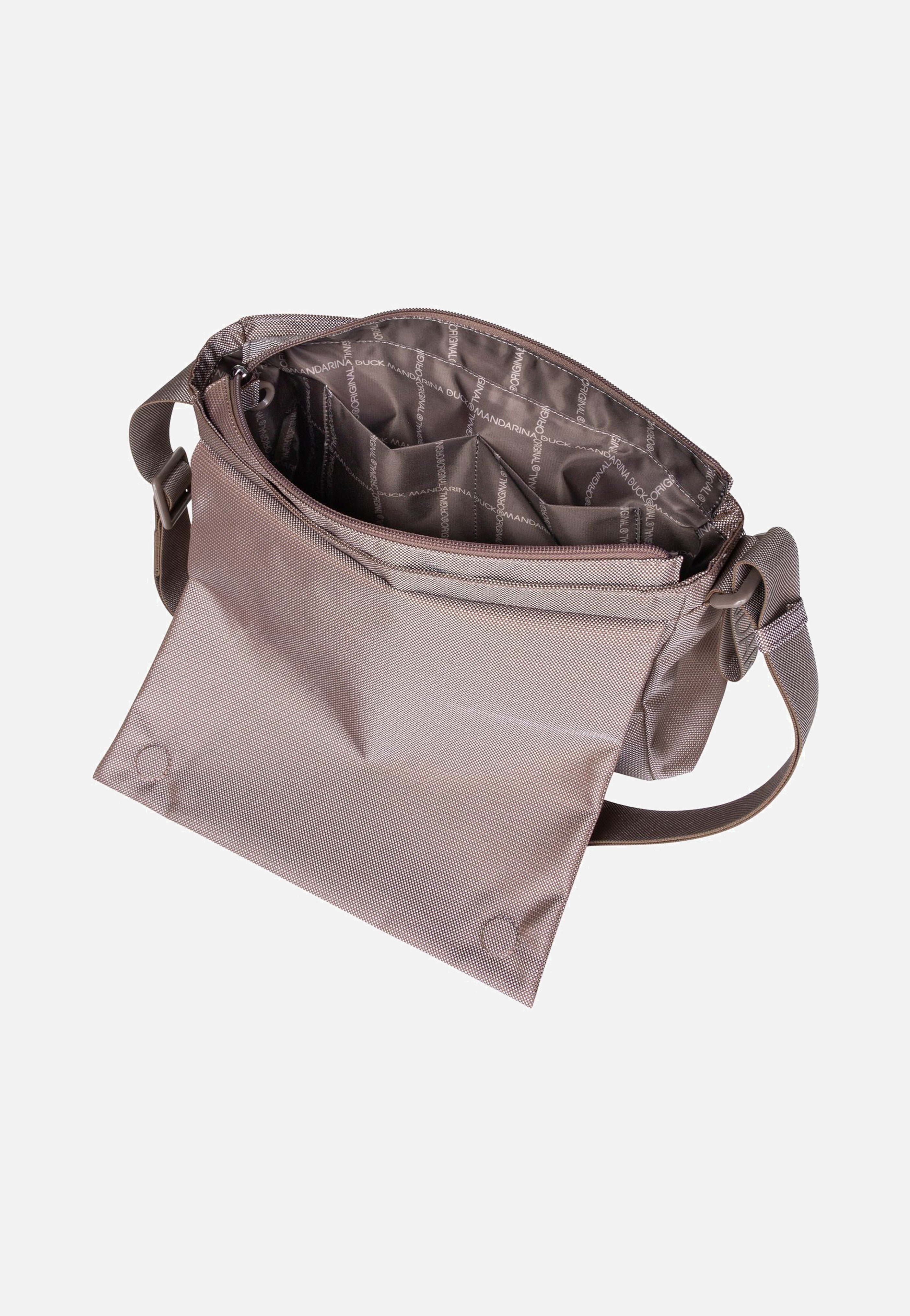 Mandarina Duck - MD20 QMT28 Taupe - Messenger Bag | Women-Image