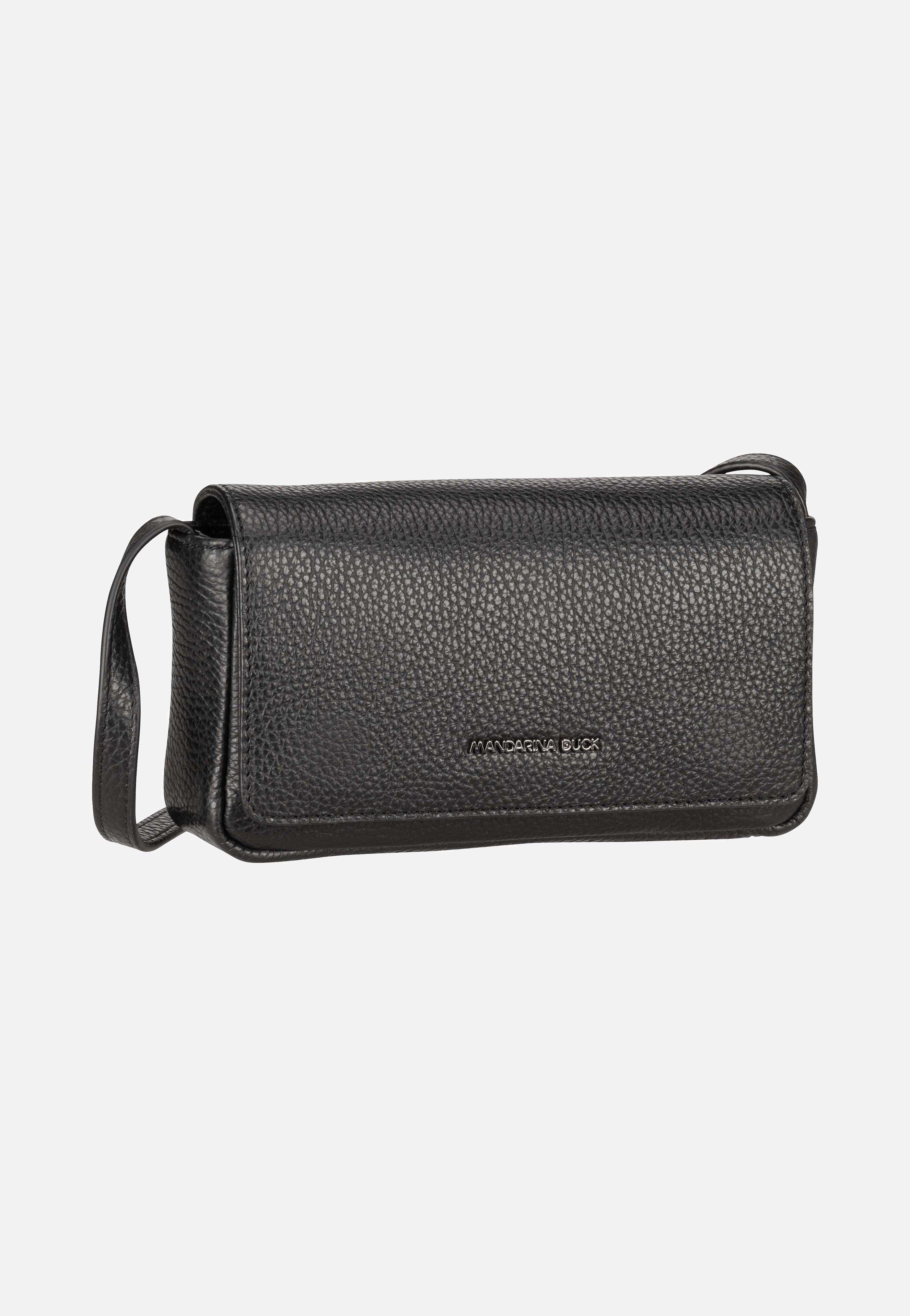 Mandarina Duck - Mellow Leather Bag FZT55 Nero - Shoulder Bag | Women-Image