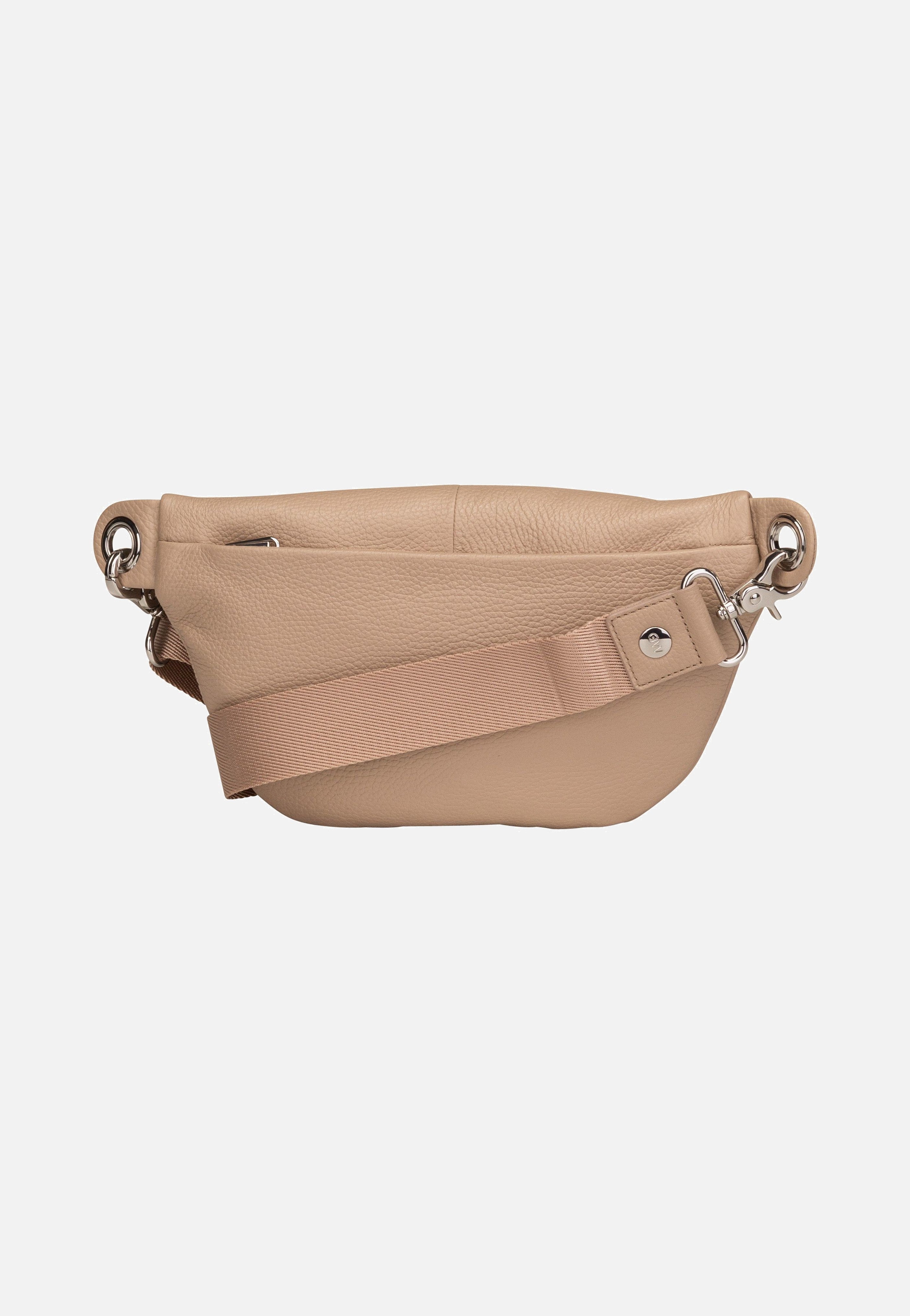 Mandarina Duck - Mellow Leather Bum Bag FZT73 Warm Taupe - Fanny Pack | Women-Image