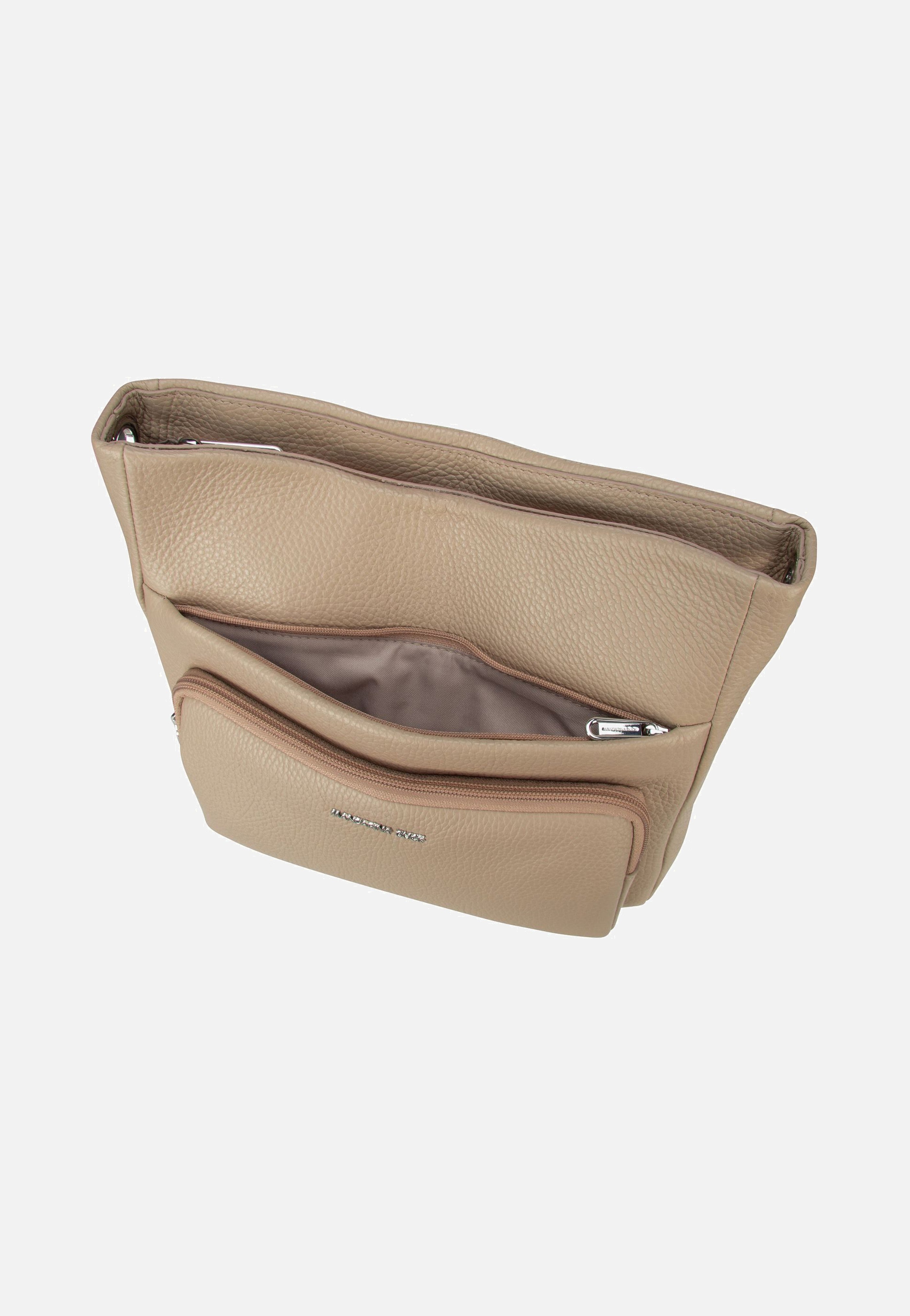 Mandarina Duck - Mellow Leather FZT10 Warm Taupe - Crossbody Bag | Women-Image