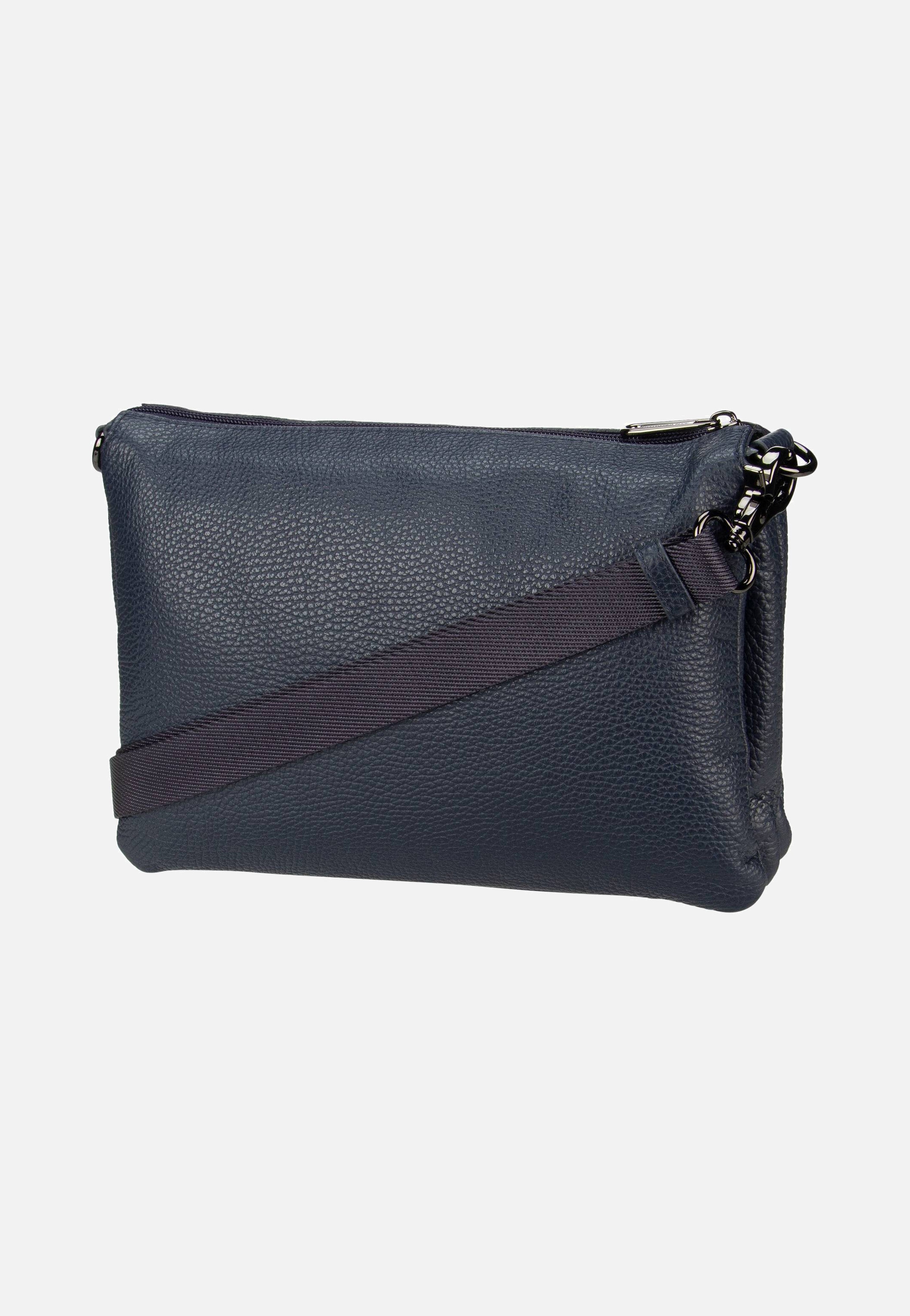 Mandarina Duck - Mellow Leather FZT12 Dress Blue - Crossbody Bag | Women-Image