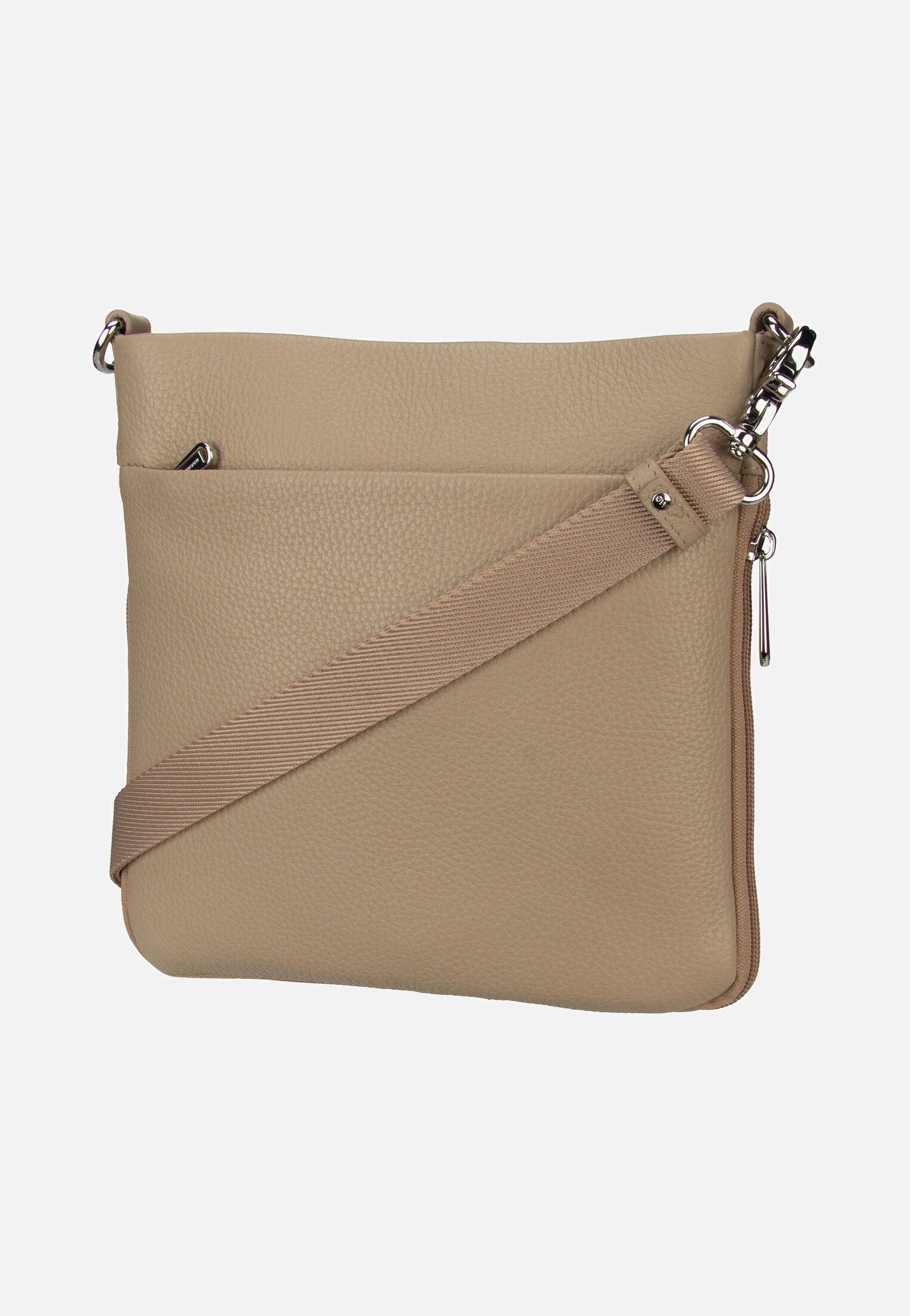 Mandarina Duck - Mellow Leather FZT15 Warm Taupe - Pouch Bag | Women-Image