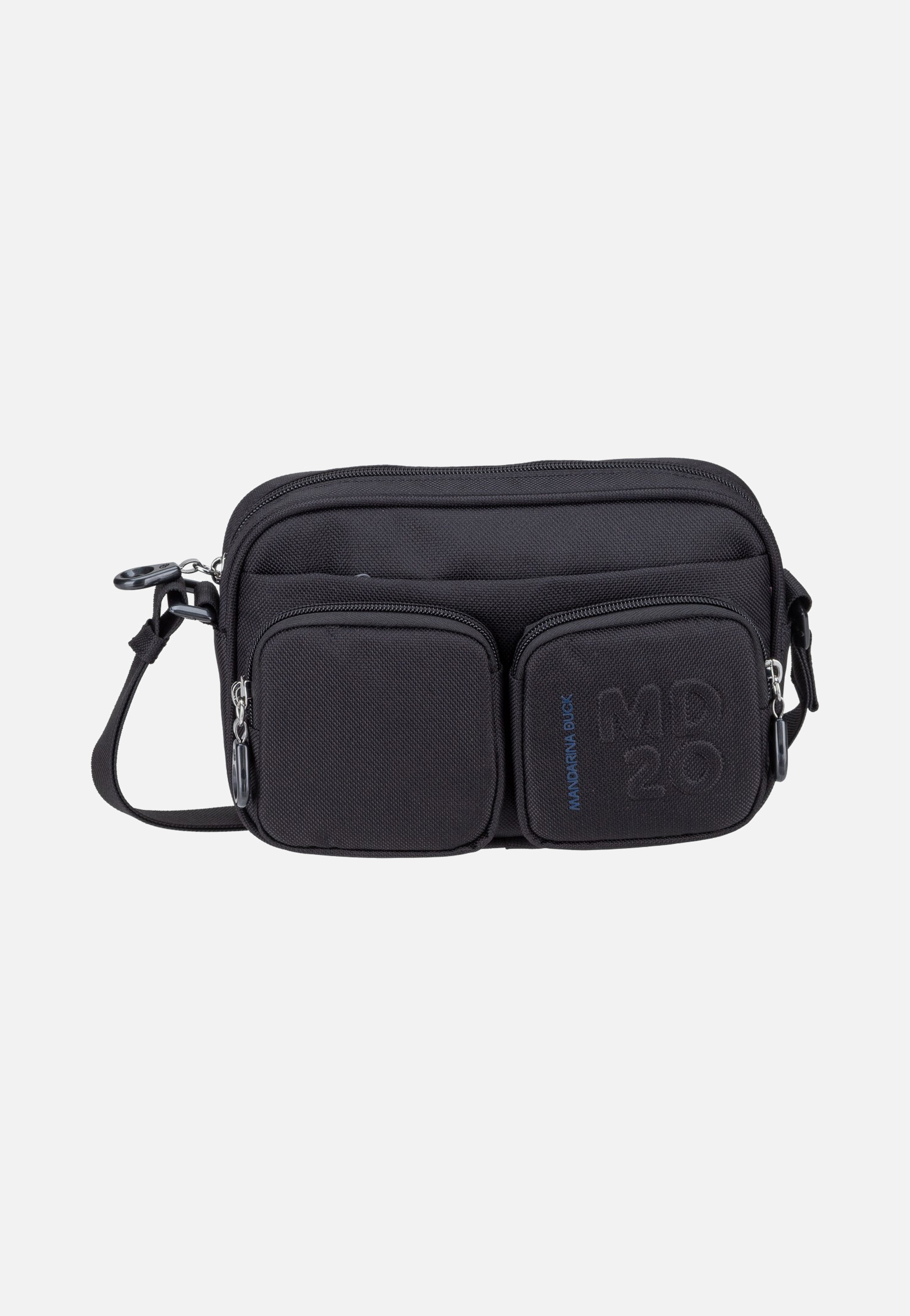 Mandarina Duck MD20 Camera QMT74 Black Crossbody Bag